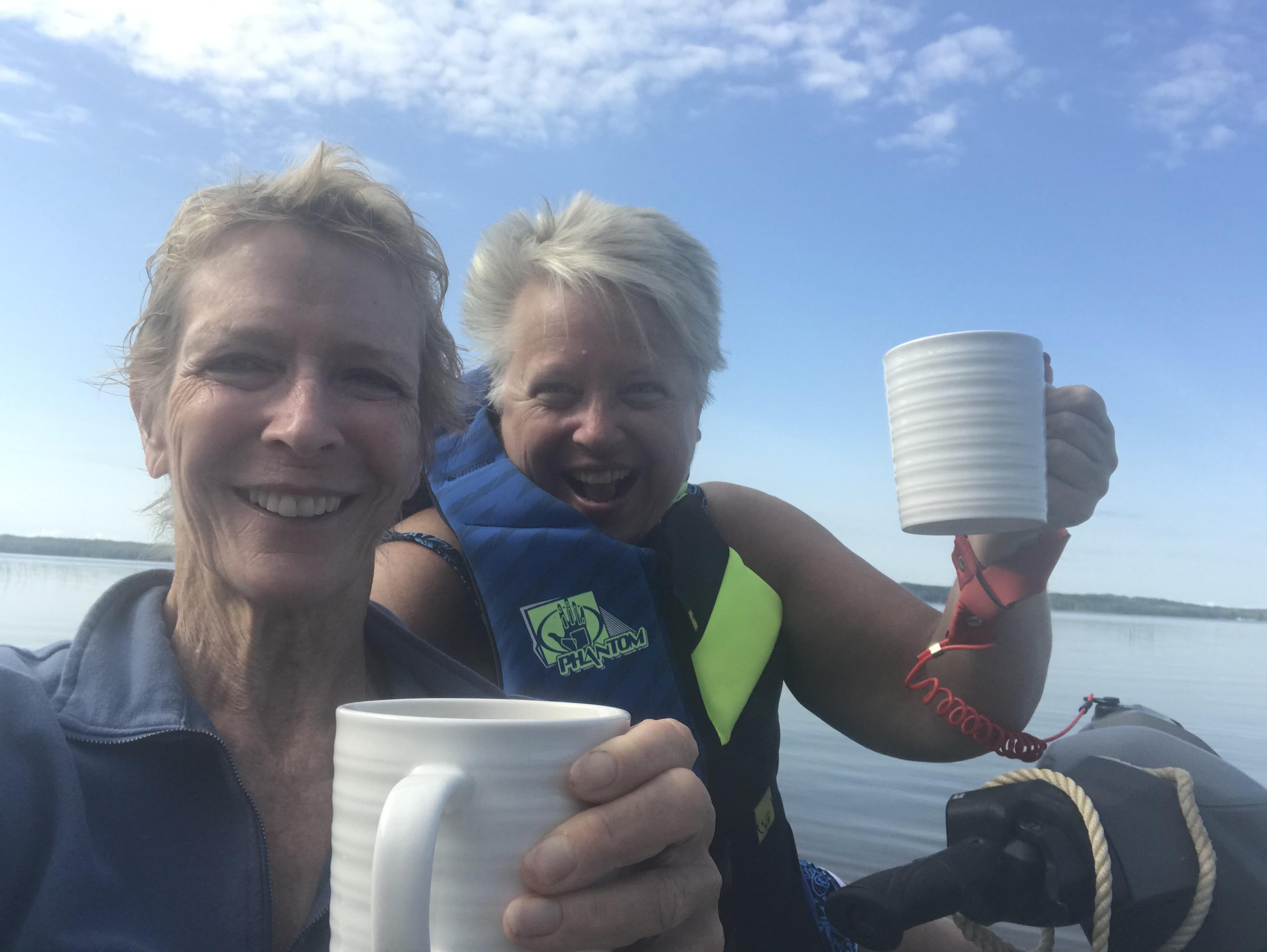 Early morning jet ski visit f…