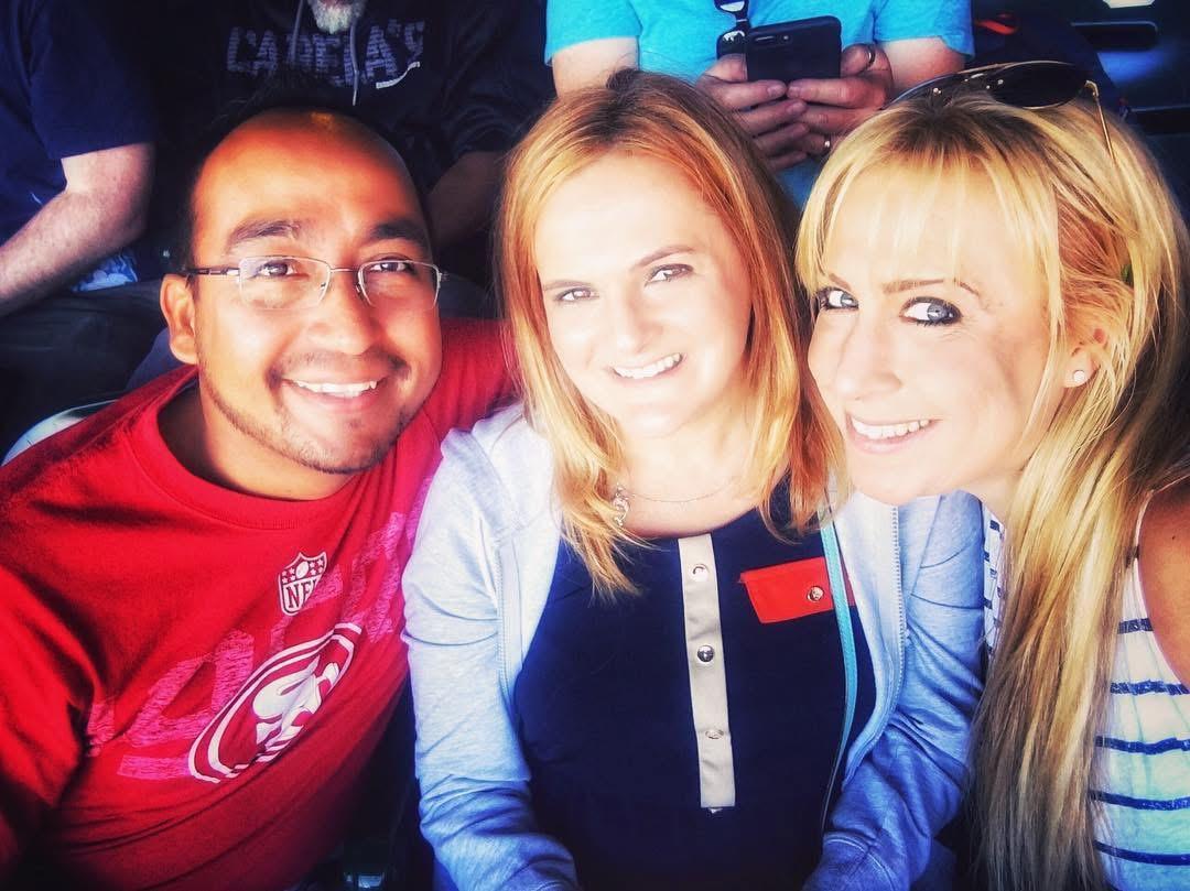 Watching at game at ATT park