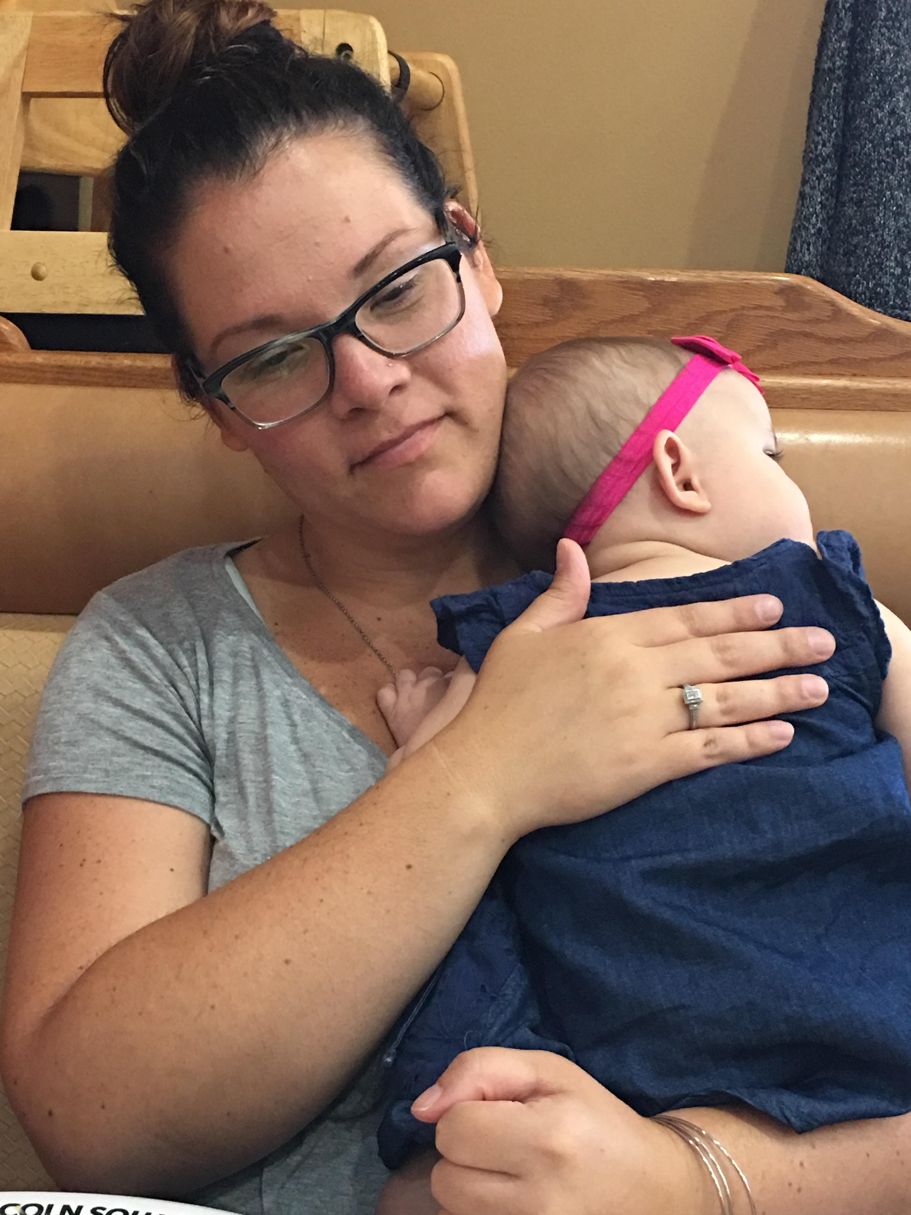 Auntie Tara with my baby Mia.…