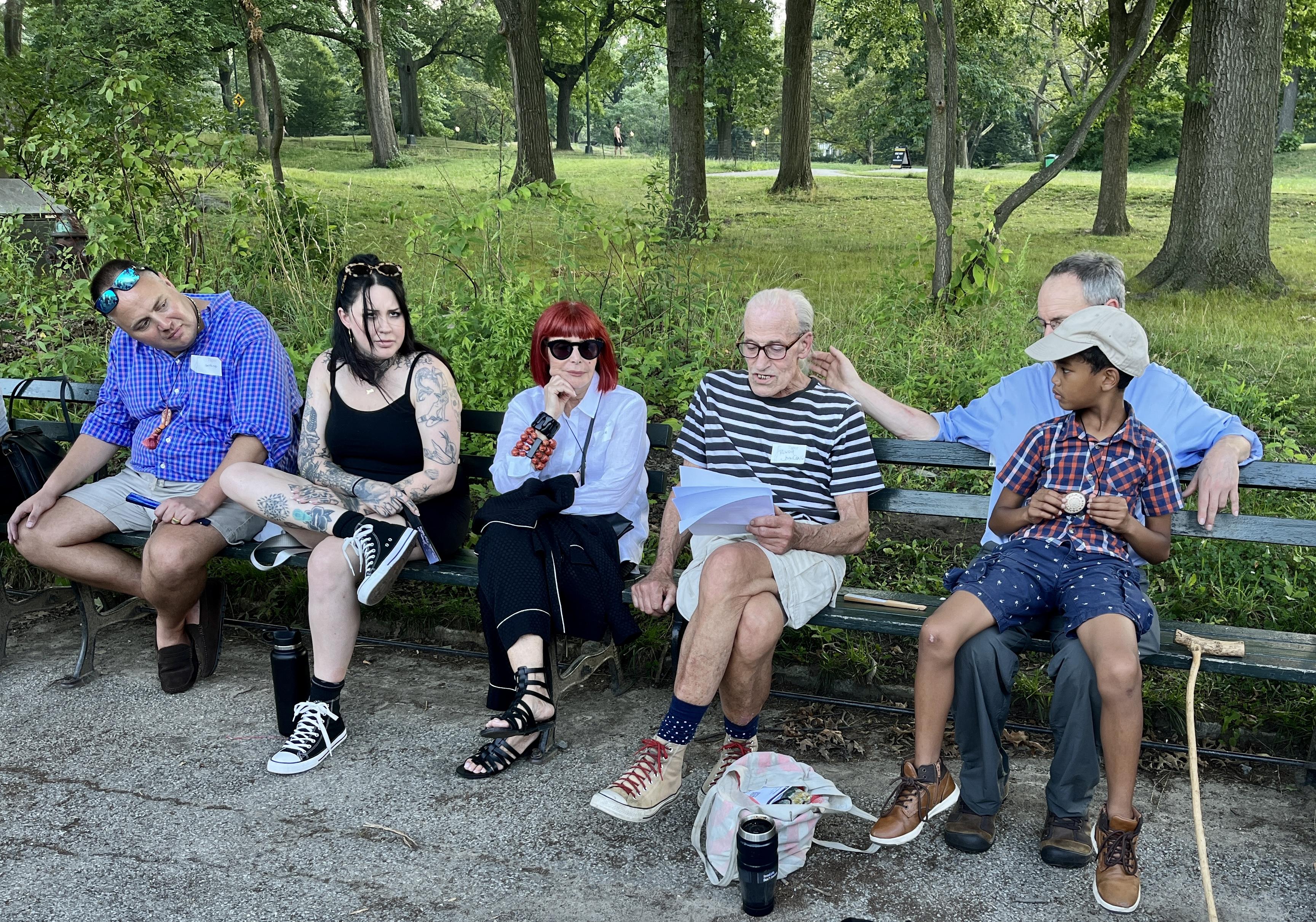 Dedication of David’s bench