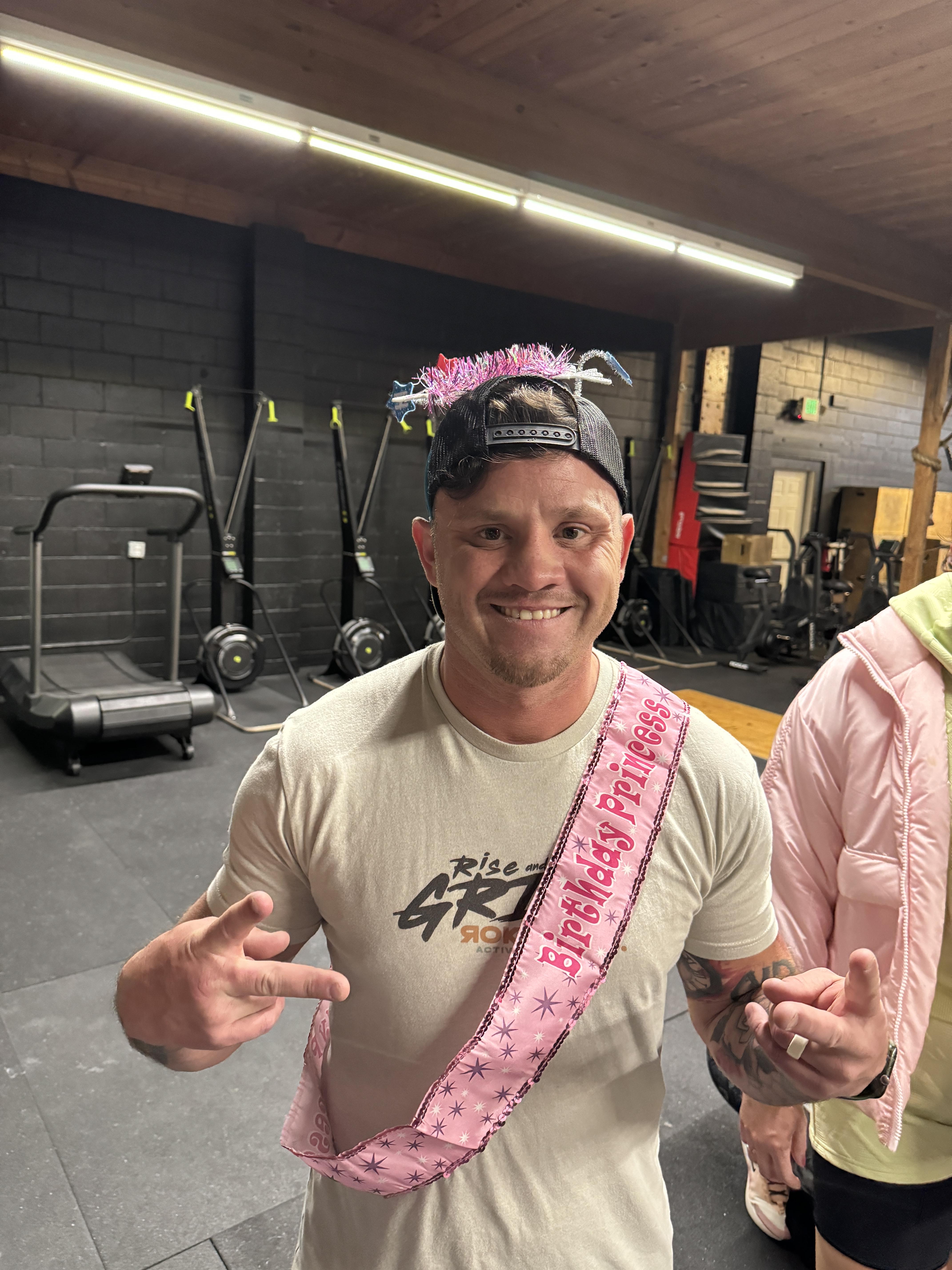 Celebrating coaches birthday