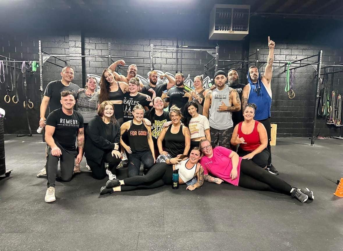 Coach harry with recovery fam…