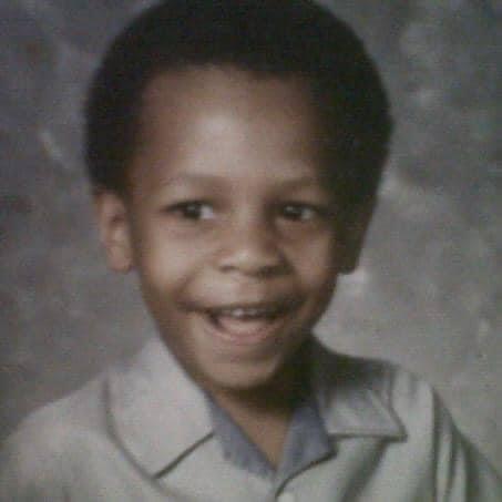 Ricarlo at the age of 3