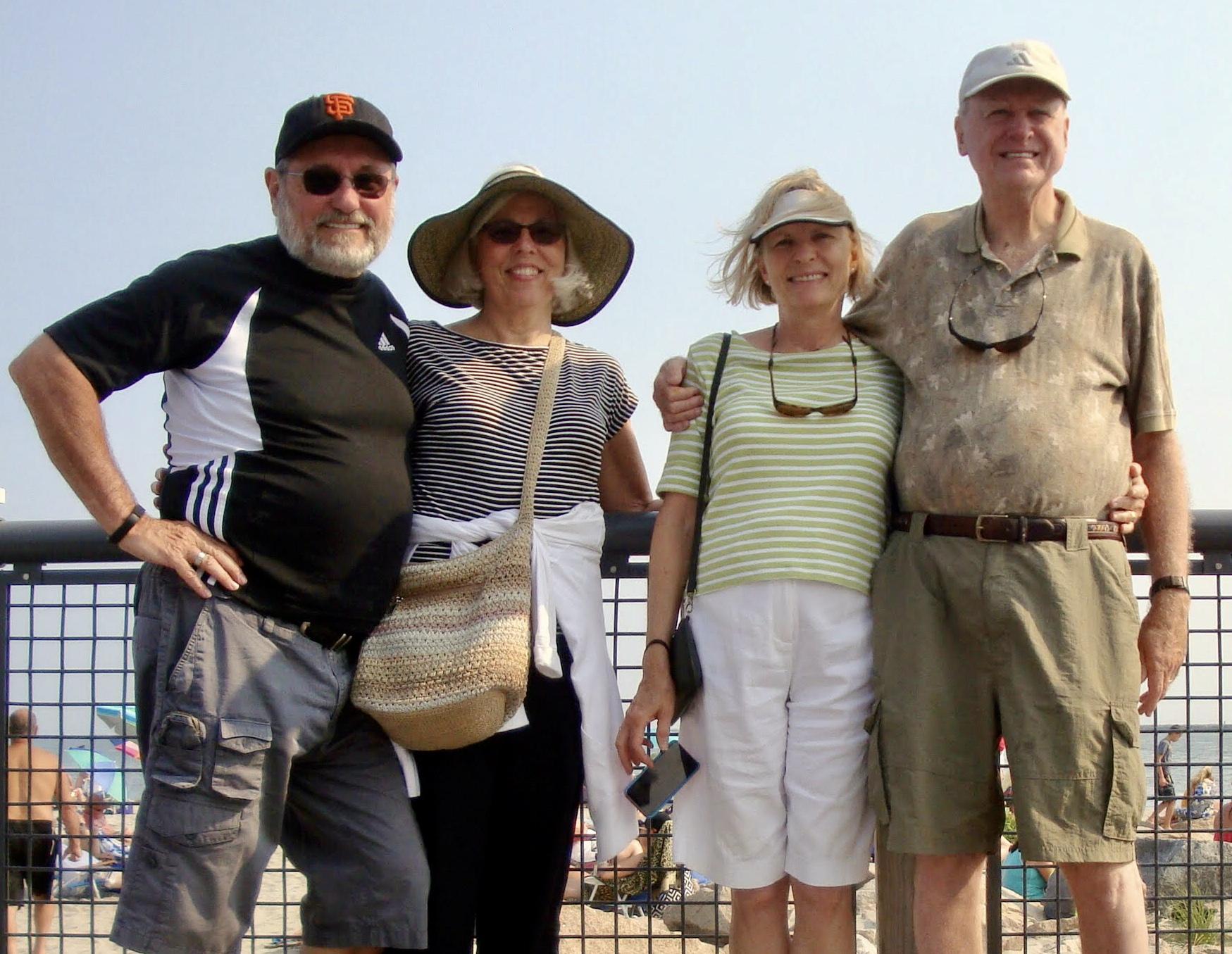 California visitors touring C…