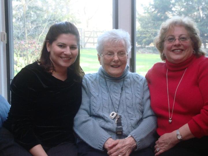 Three generations- Jackie, Ru…