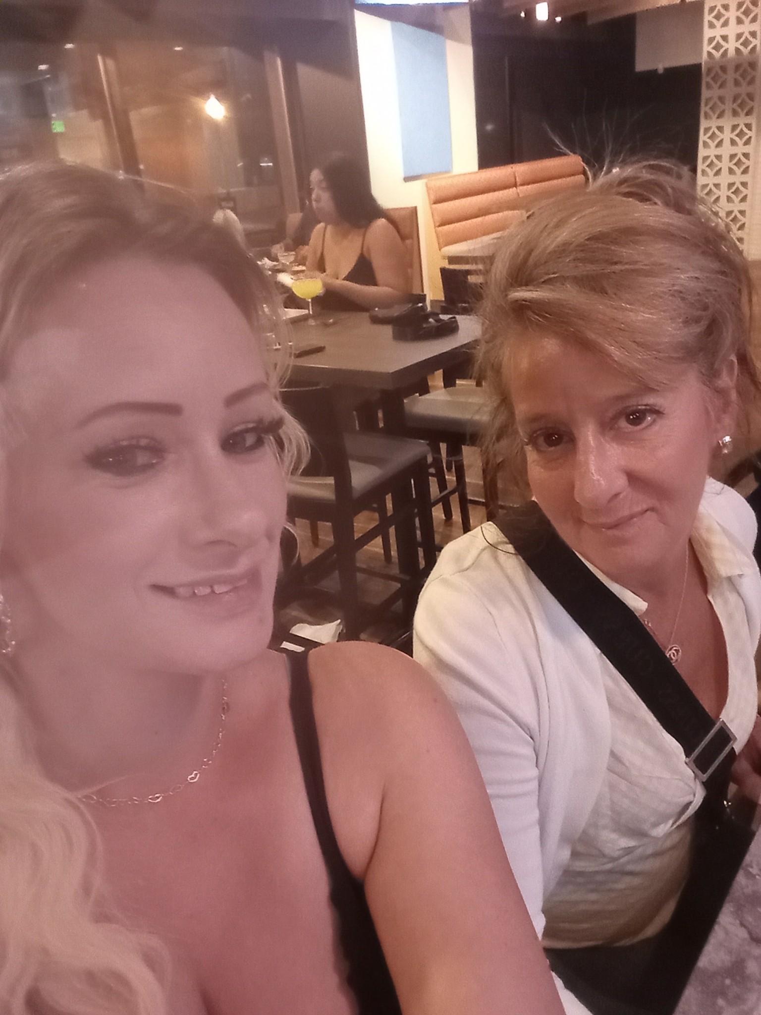 My mom and her best friend Je…