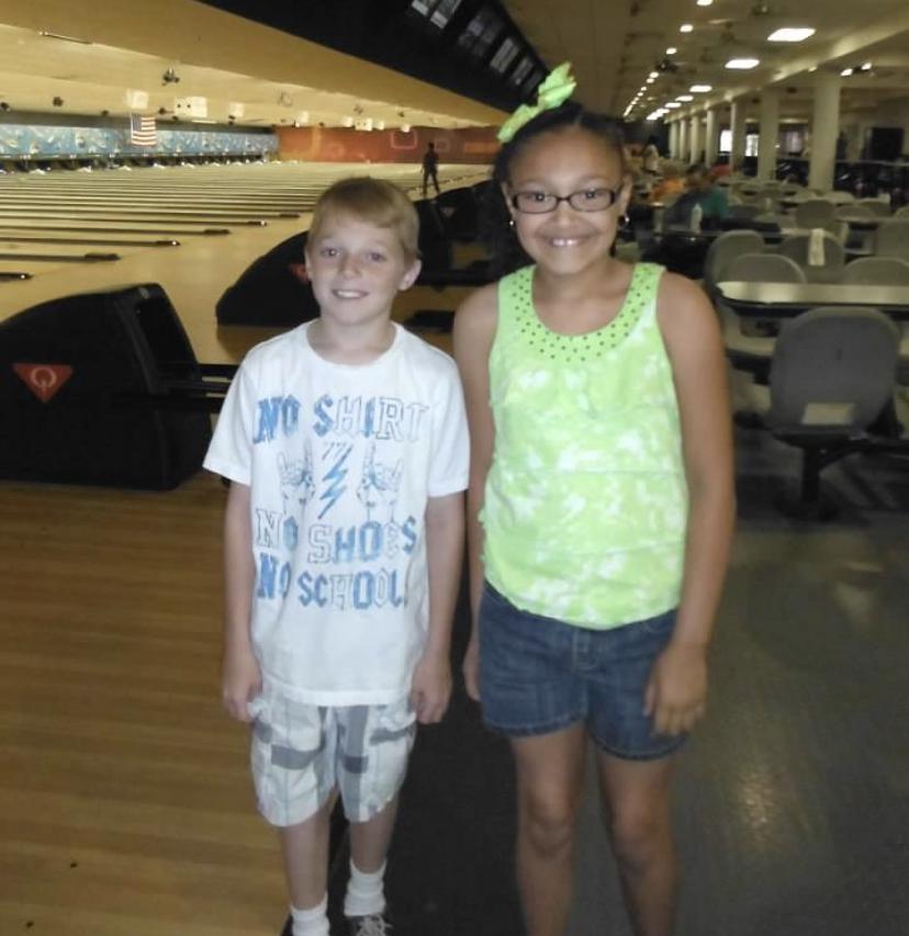 Mia and Austin at his 10th bi…