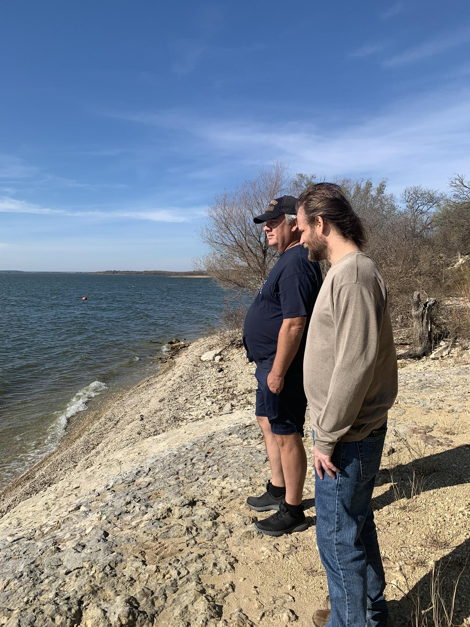 Larry showing James Hudson th…