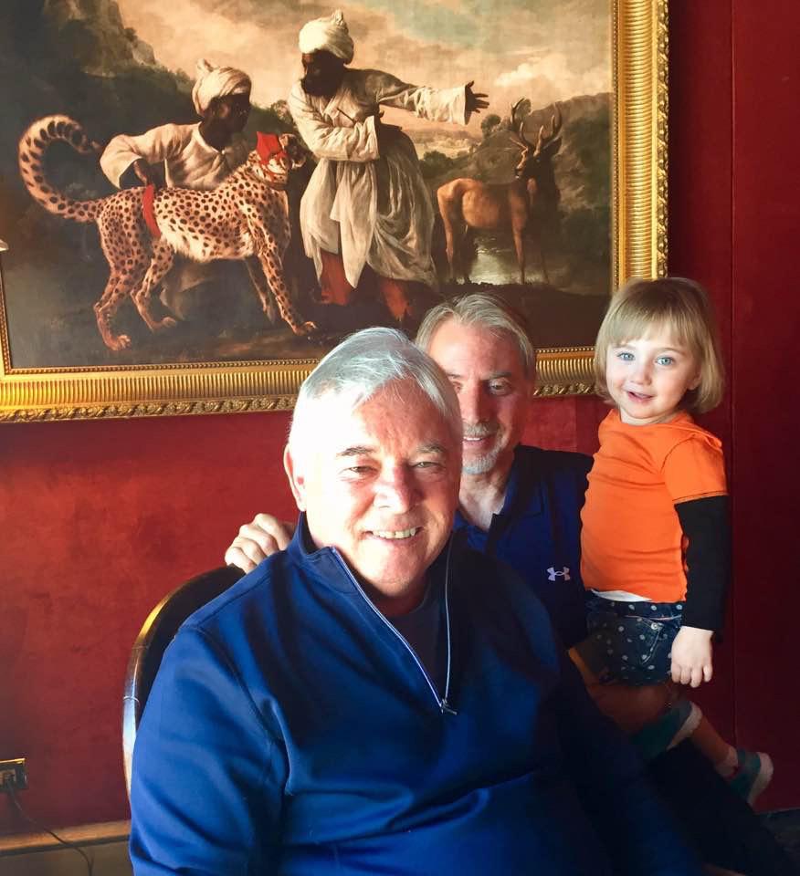 John with granddaughter Harla…