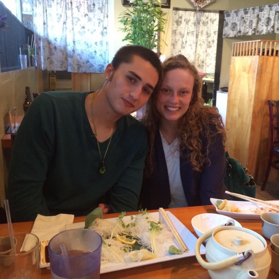 Lunch with Daphna and Grandma…
