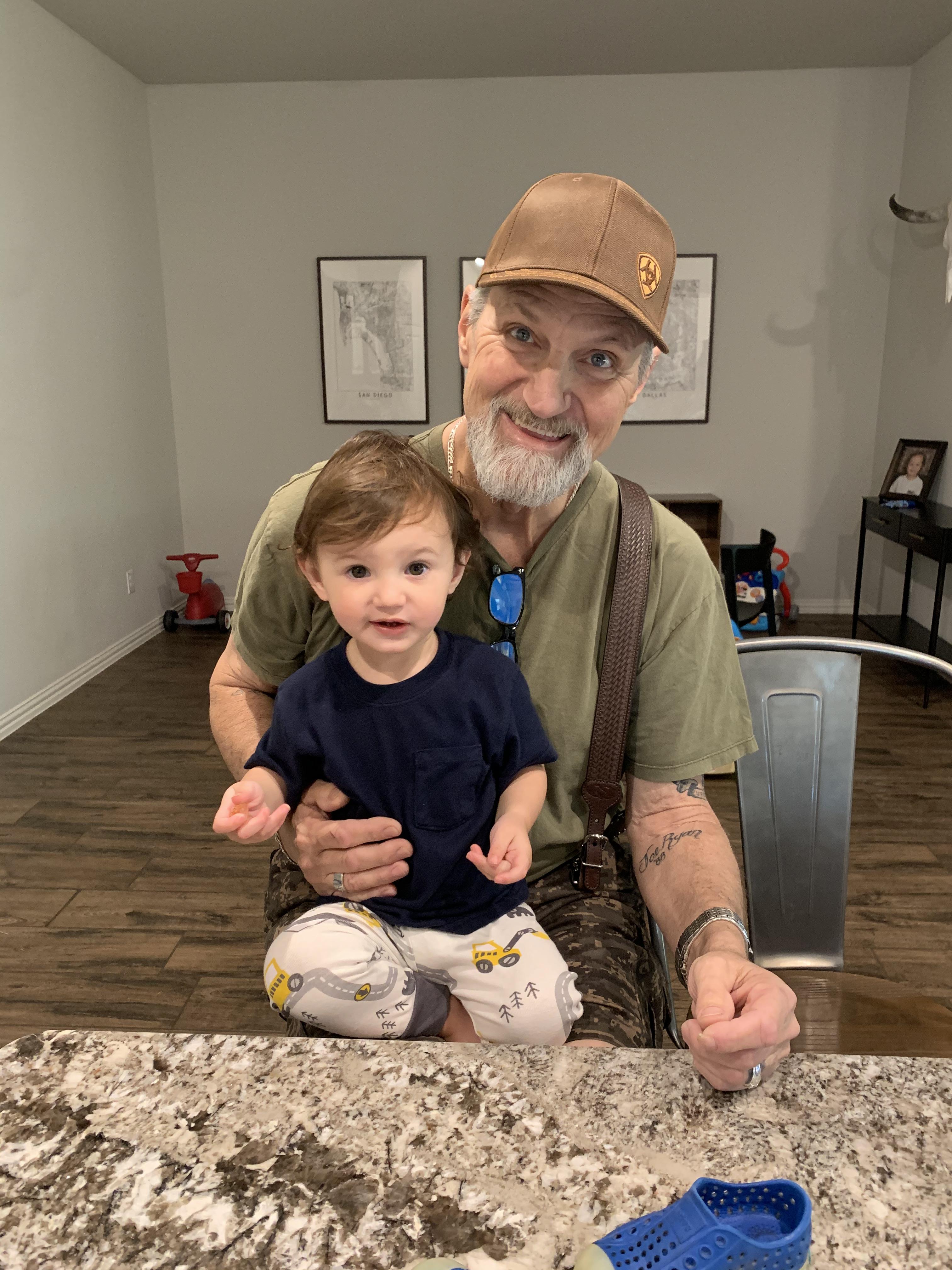 April 2021 - Dad and his youn…