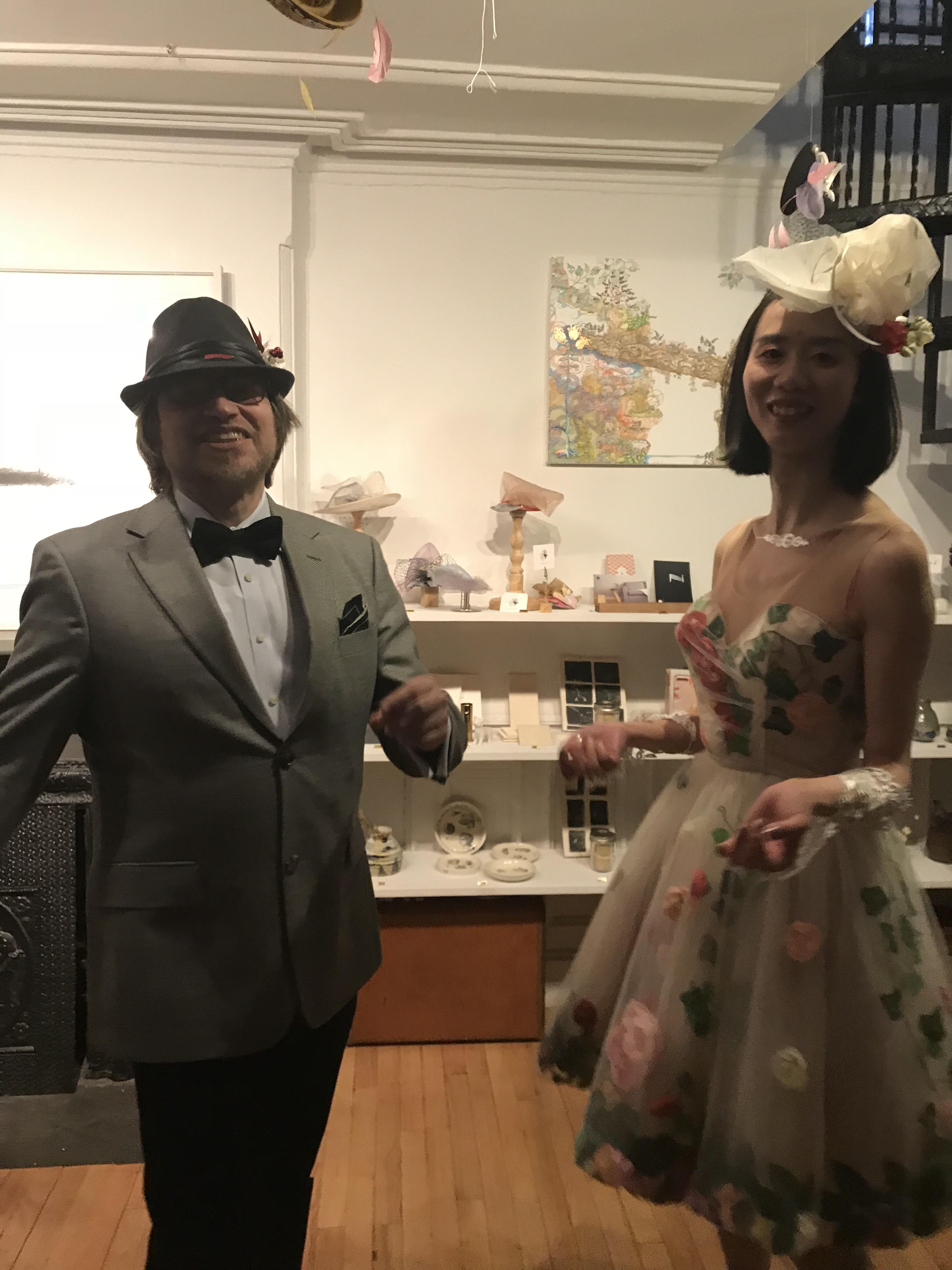 Eugene and Echo were dancing.