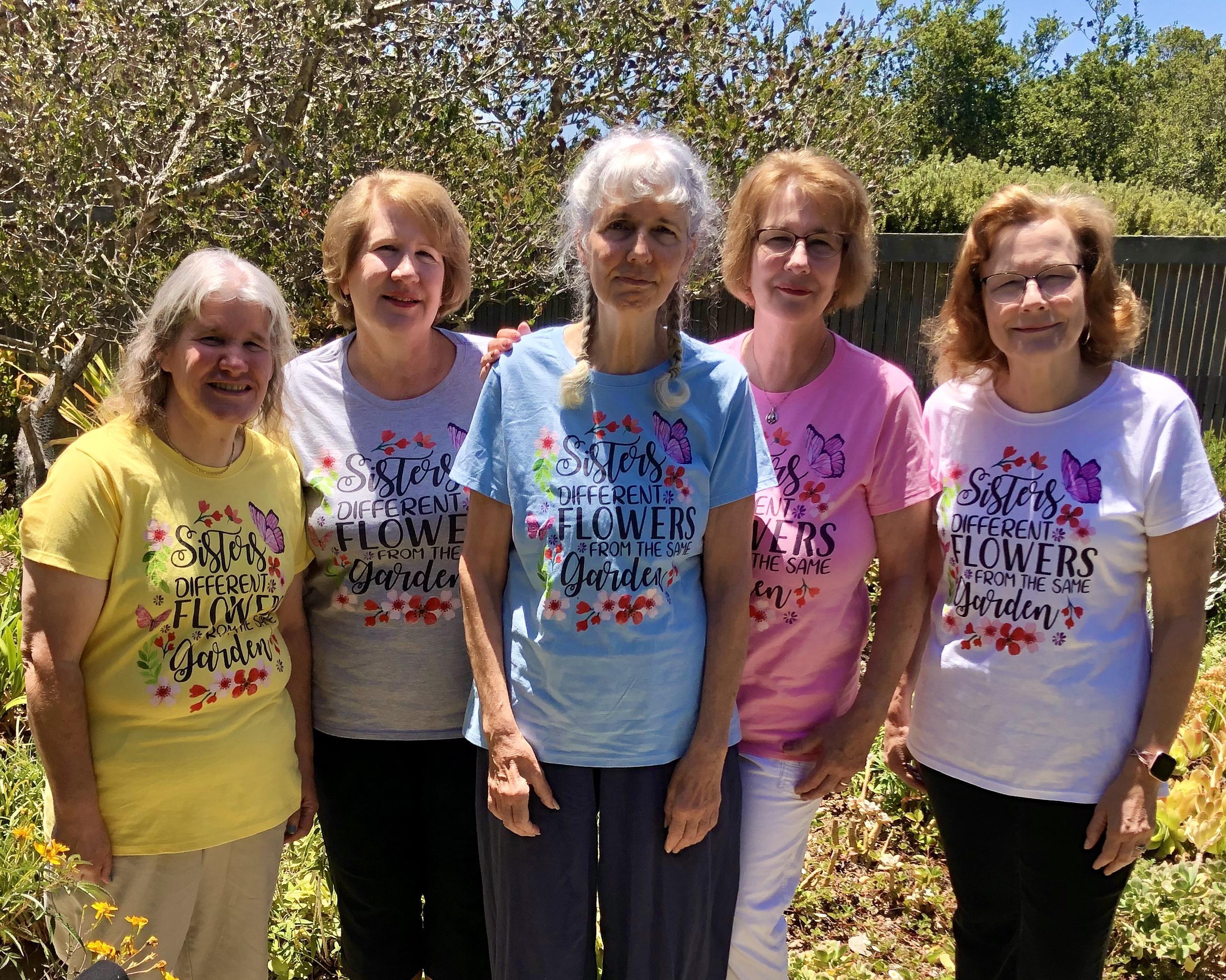 The five sisters in their “Si…