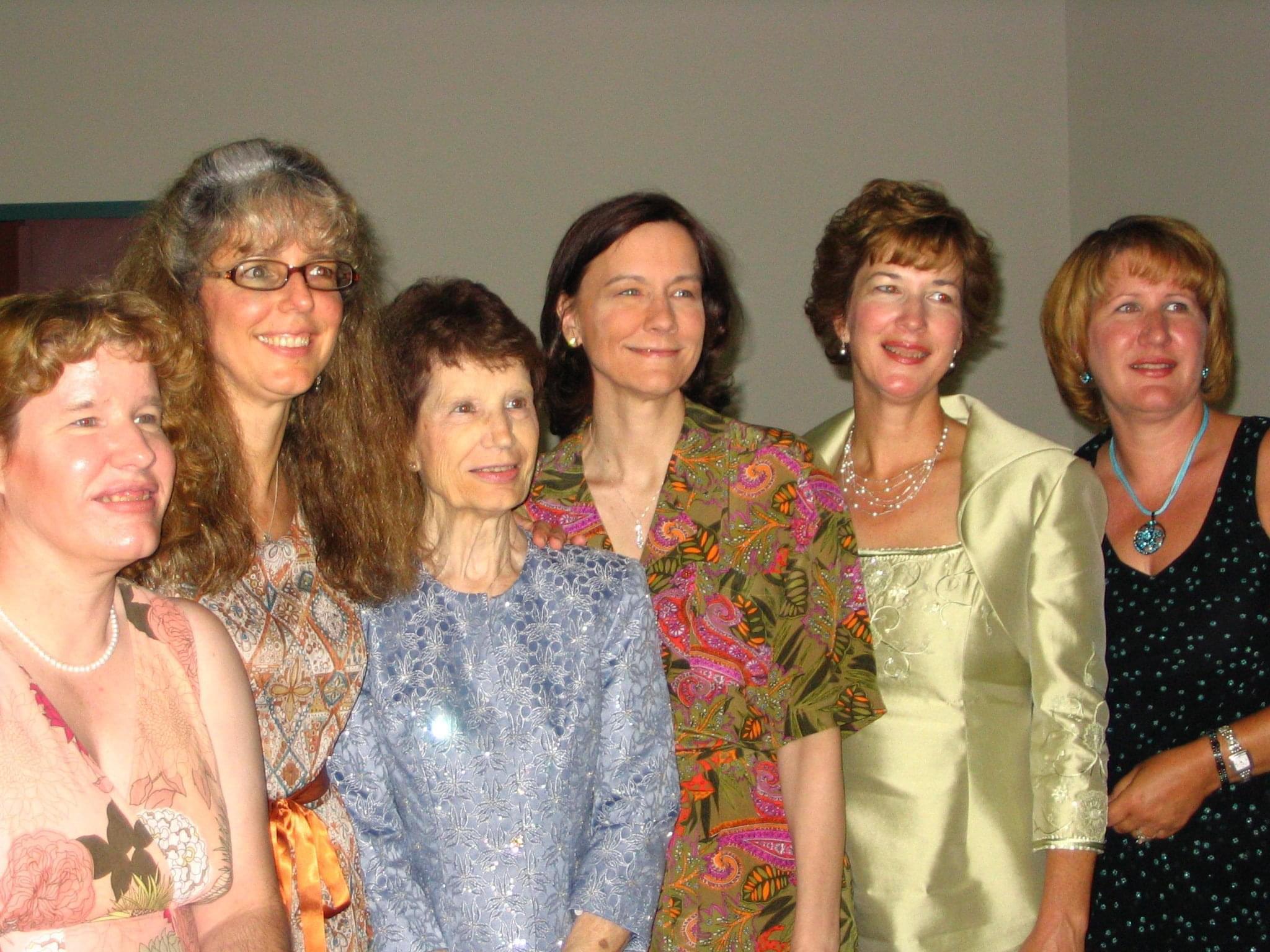 Mom and the five sisters at G…