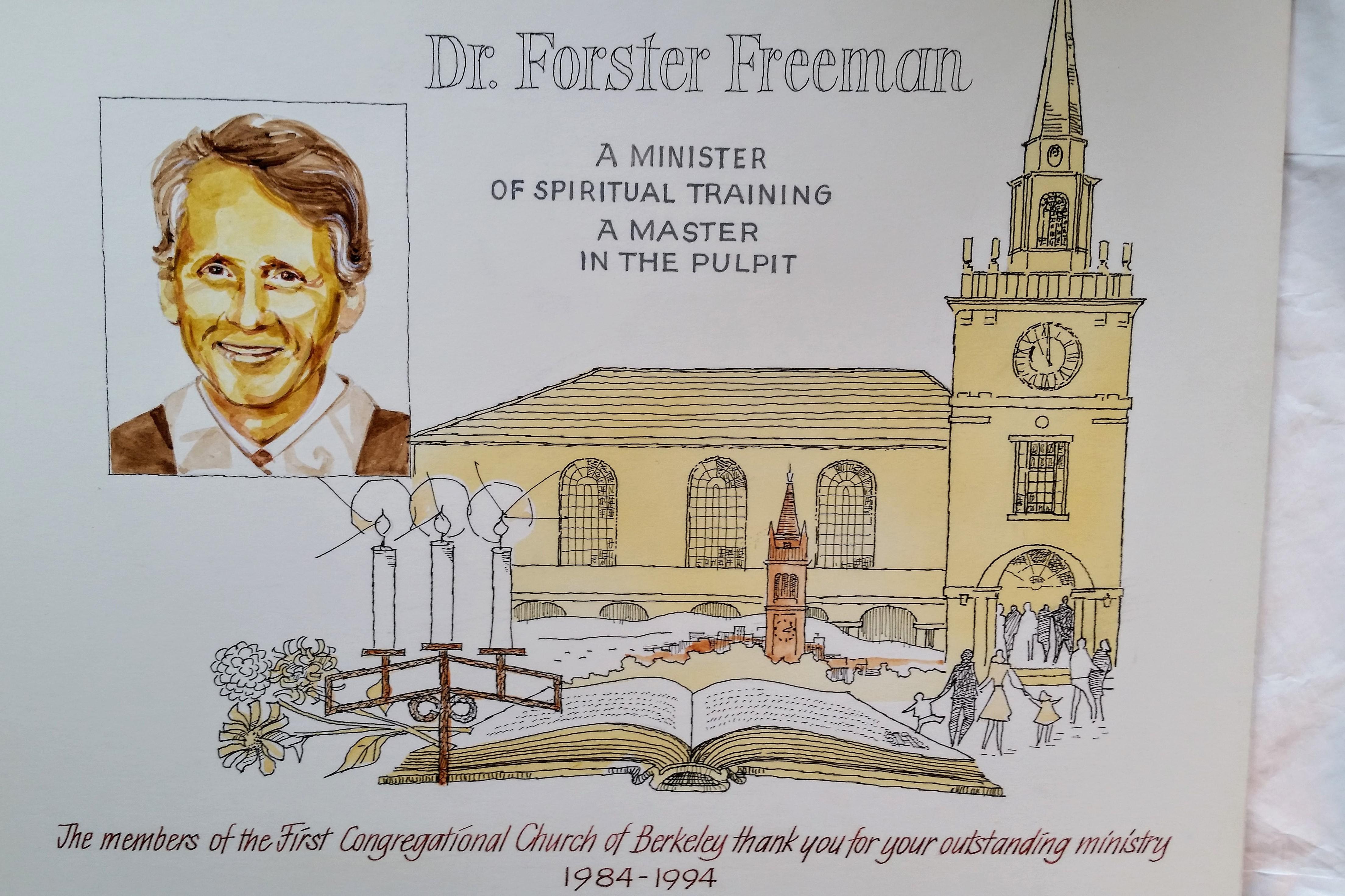 Dr. Forster's retirement!