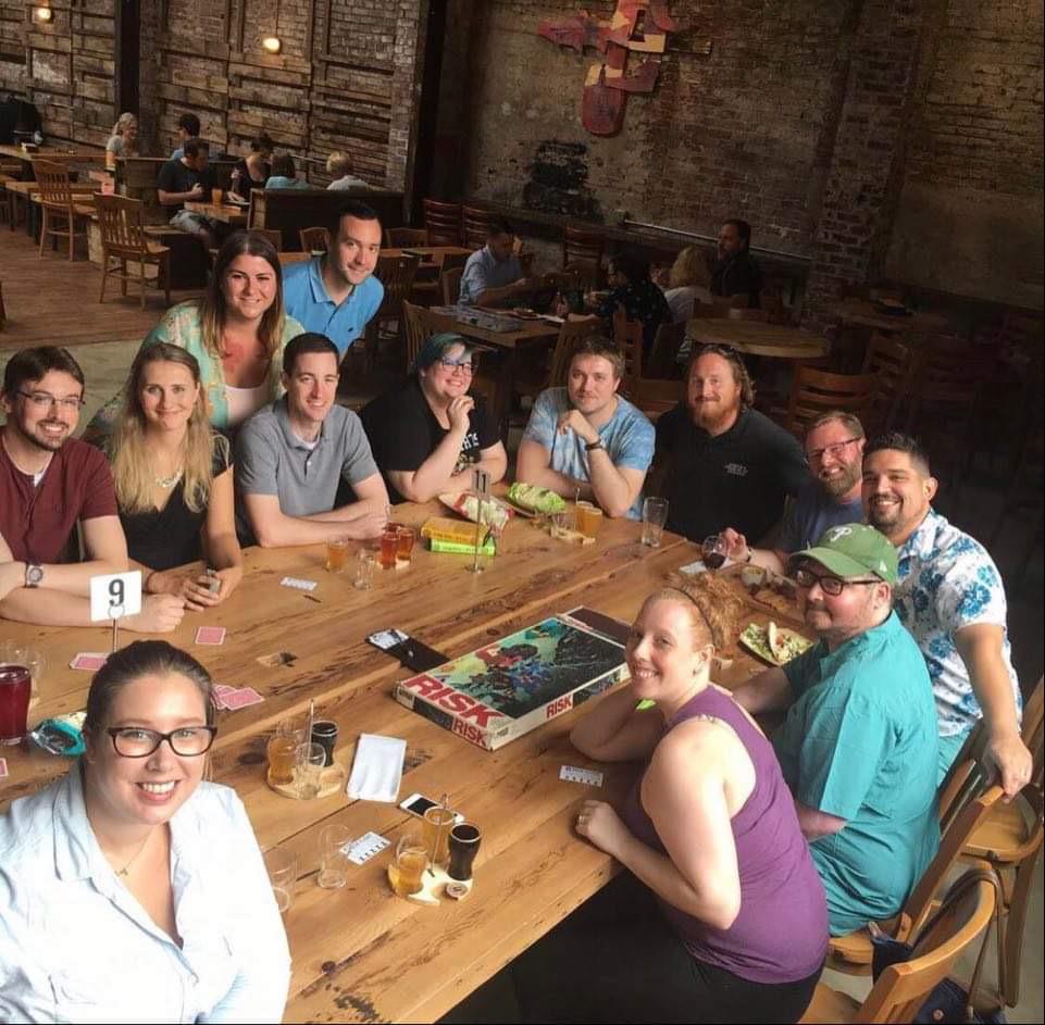 Luke’s birthday at Evil Genius