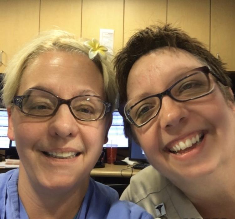 Caren & Jacy do a “face f…