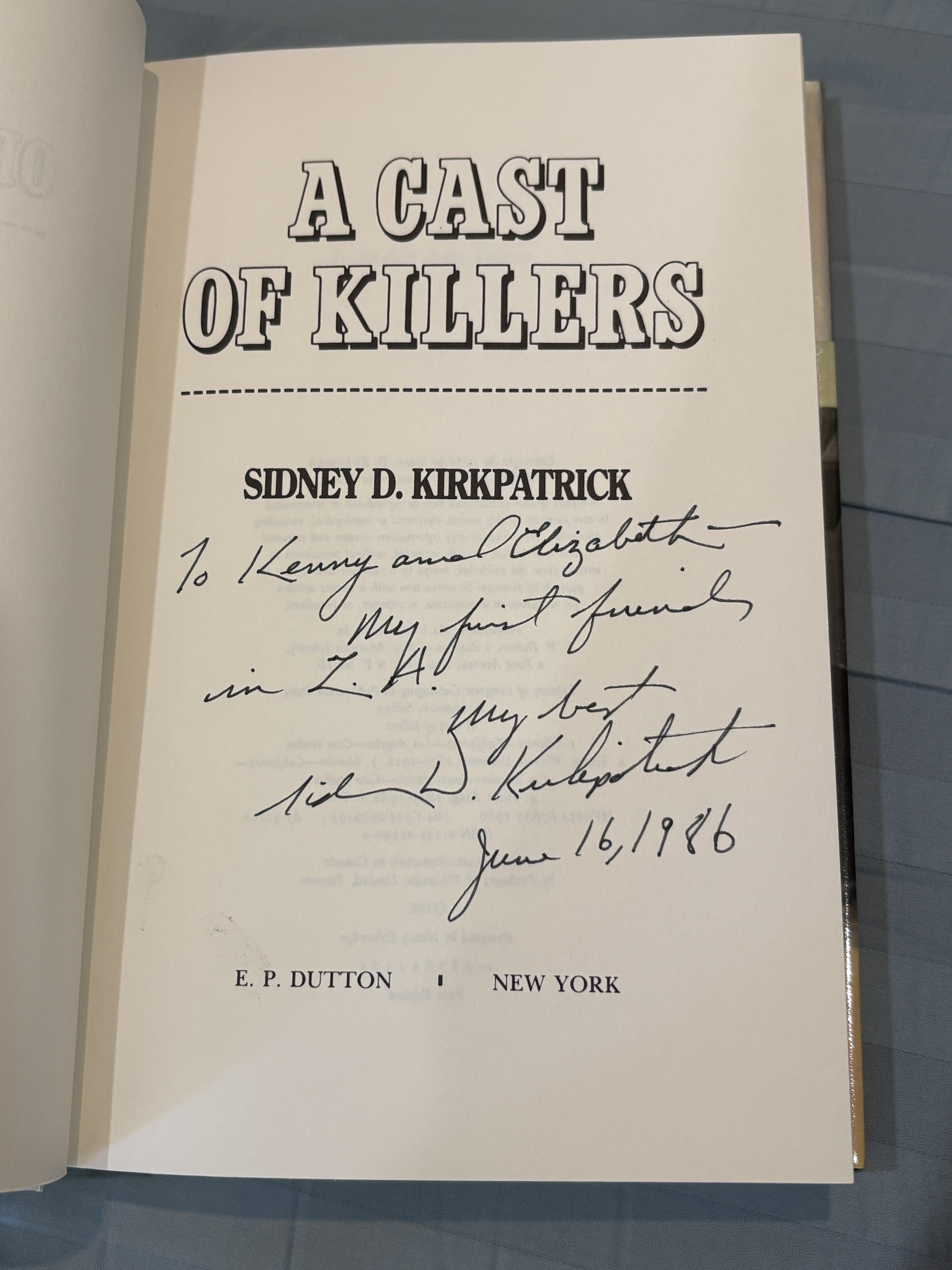 A special friend and a prized…