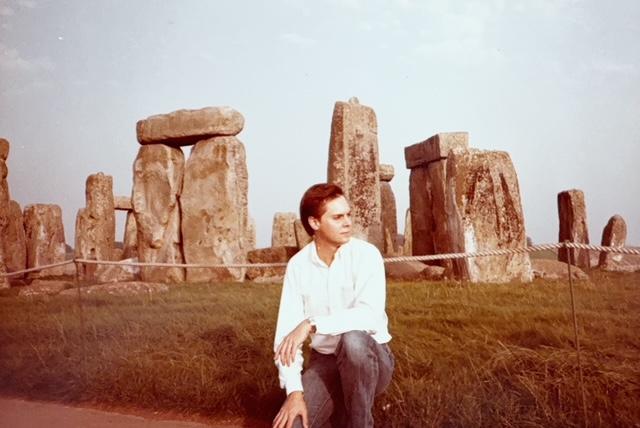 Sid at Stonehenge