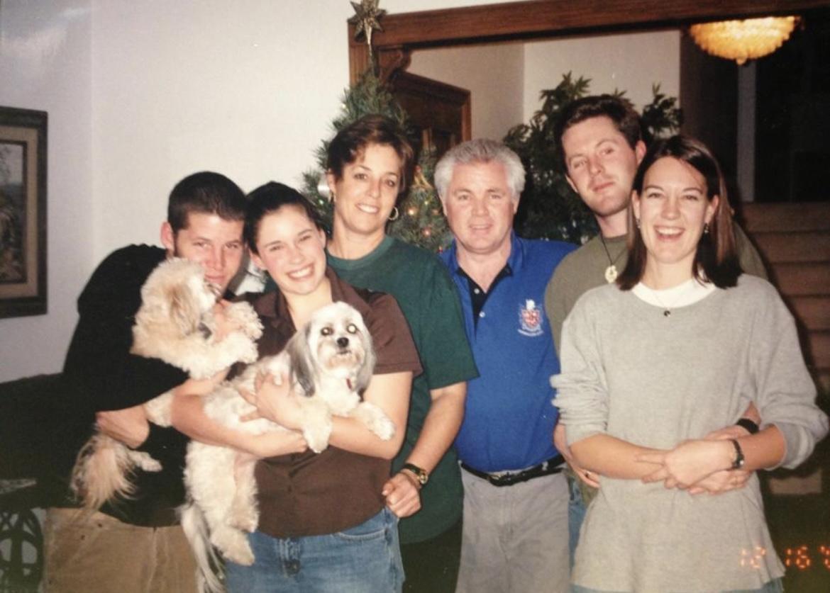 Christmas (I think 2000)