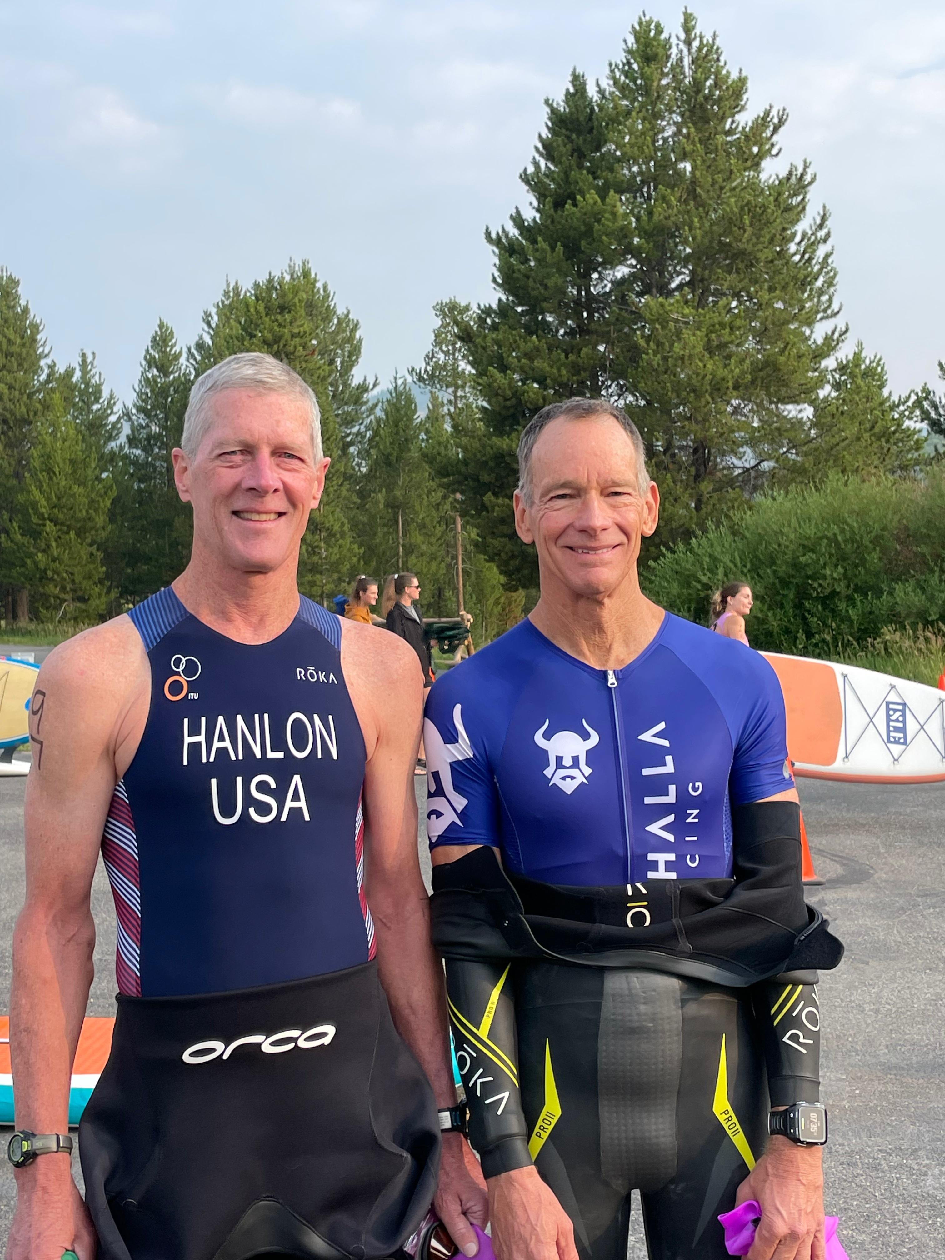 Mark and I preparing for a sp…