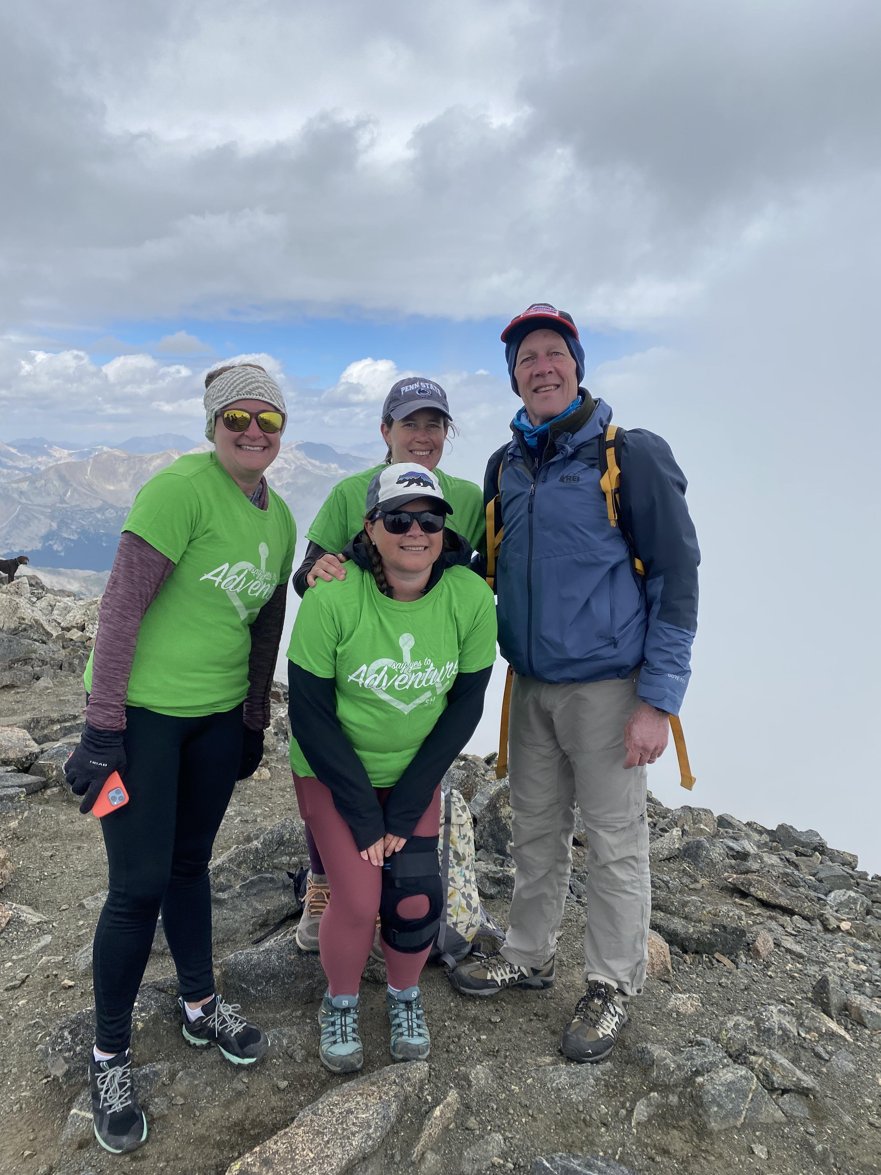 He went on to hike many more,…