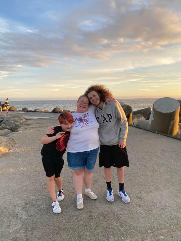 Brandi loved the beach.