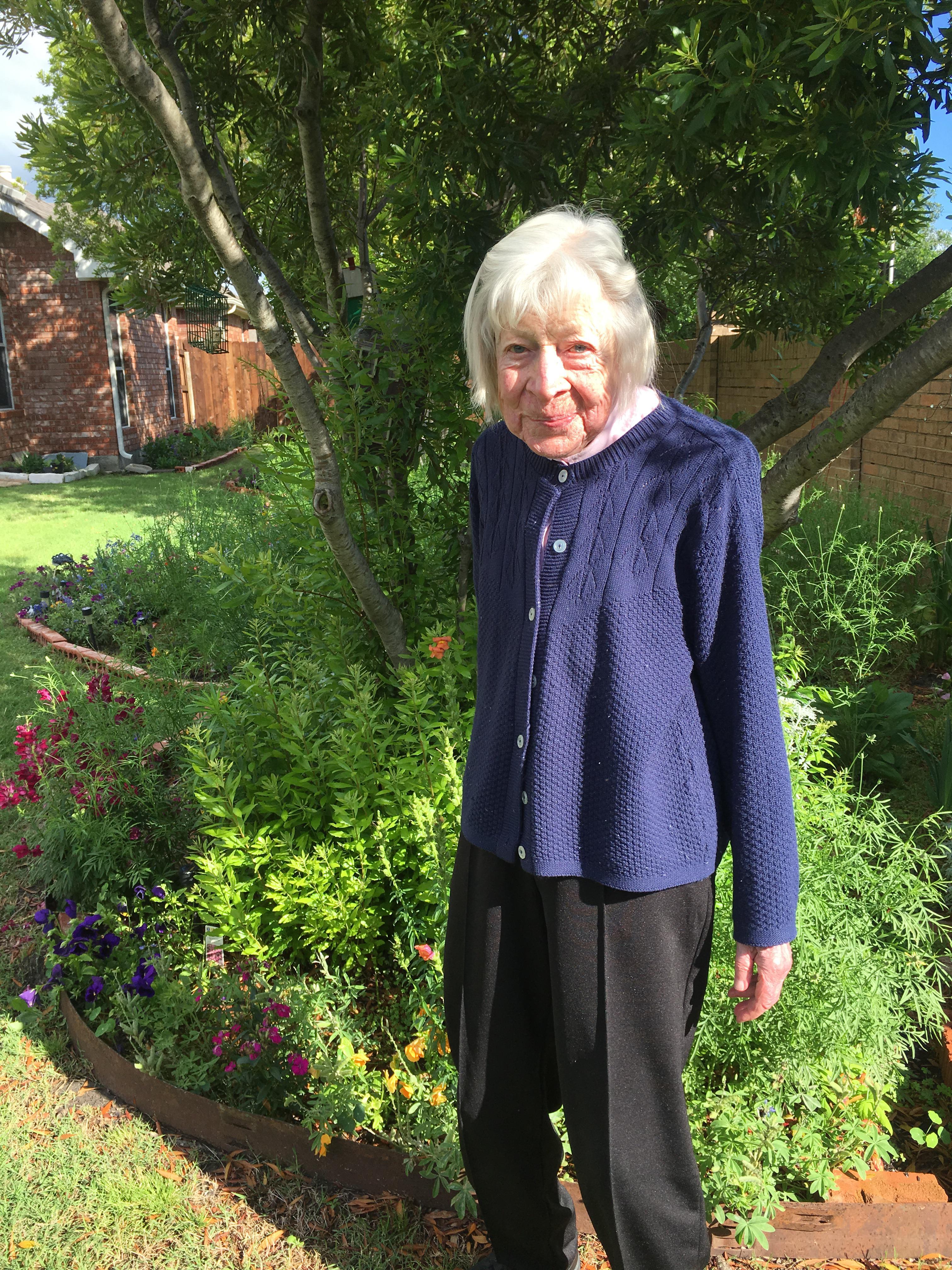 Evelyn enjoying beautiful spr…