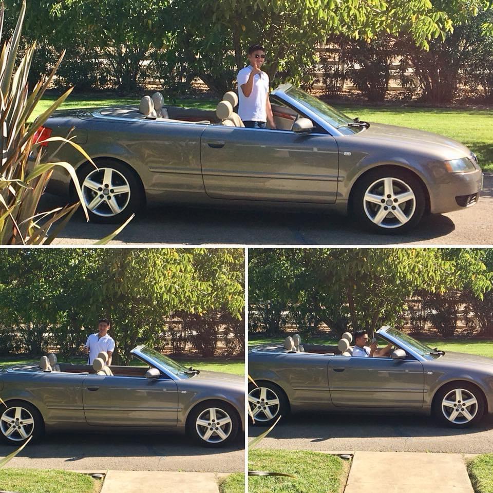 Martin and his car 🚘