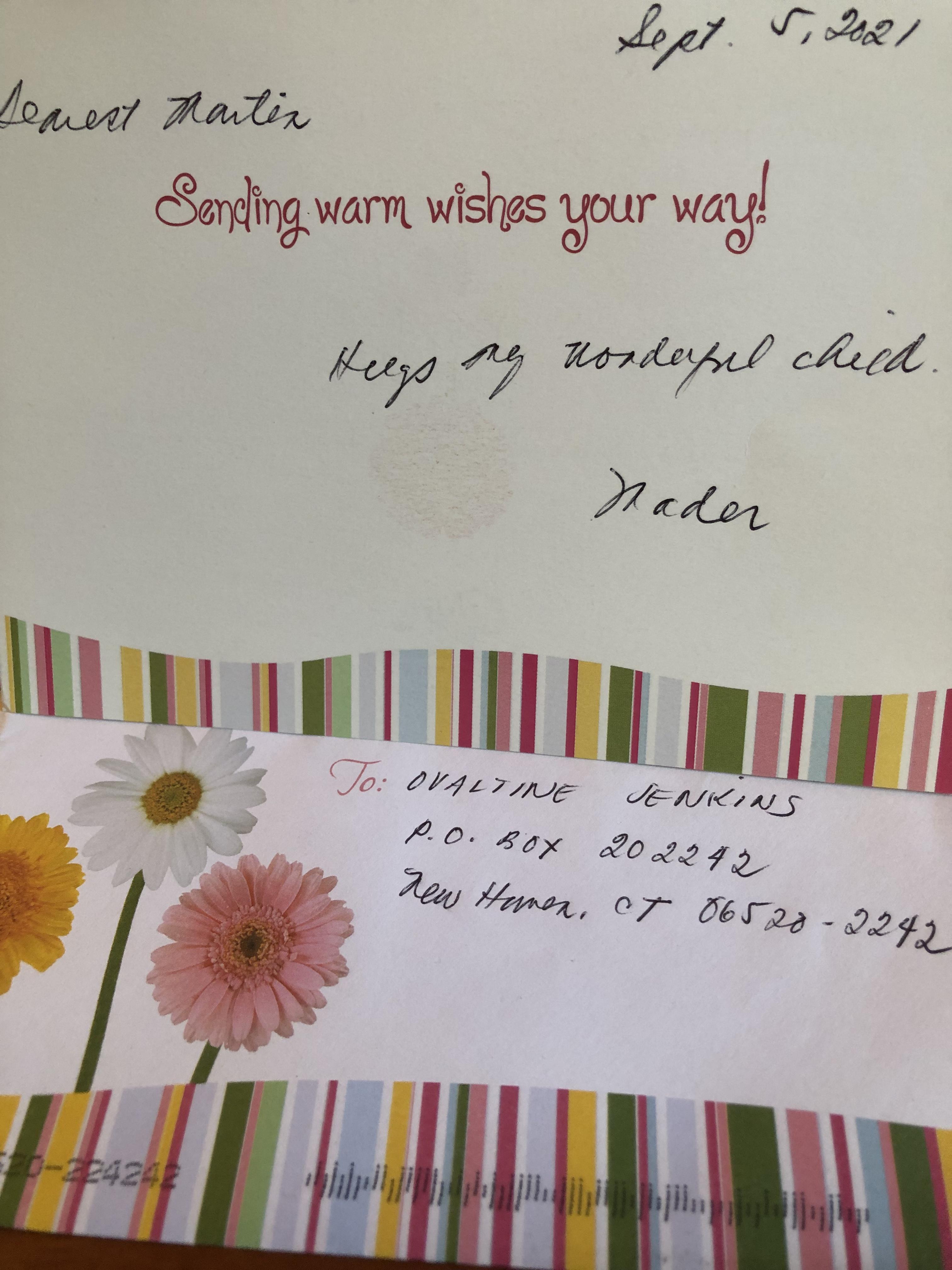 Every so often, I would send …