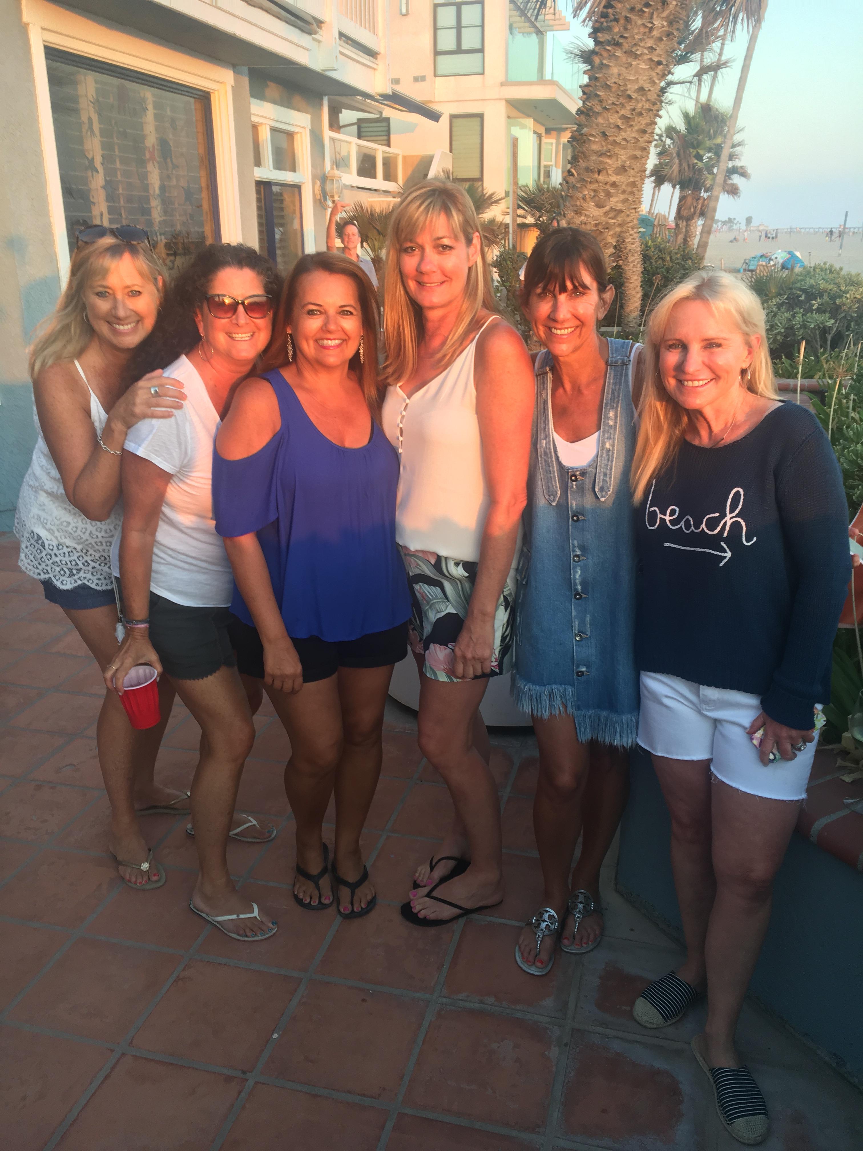 The girls in Newport Beach