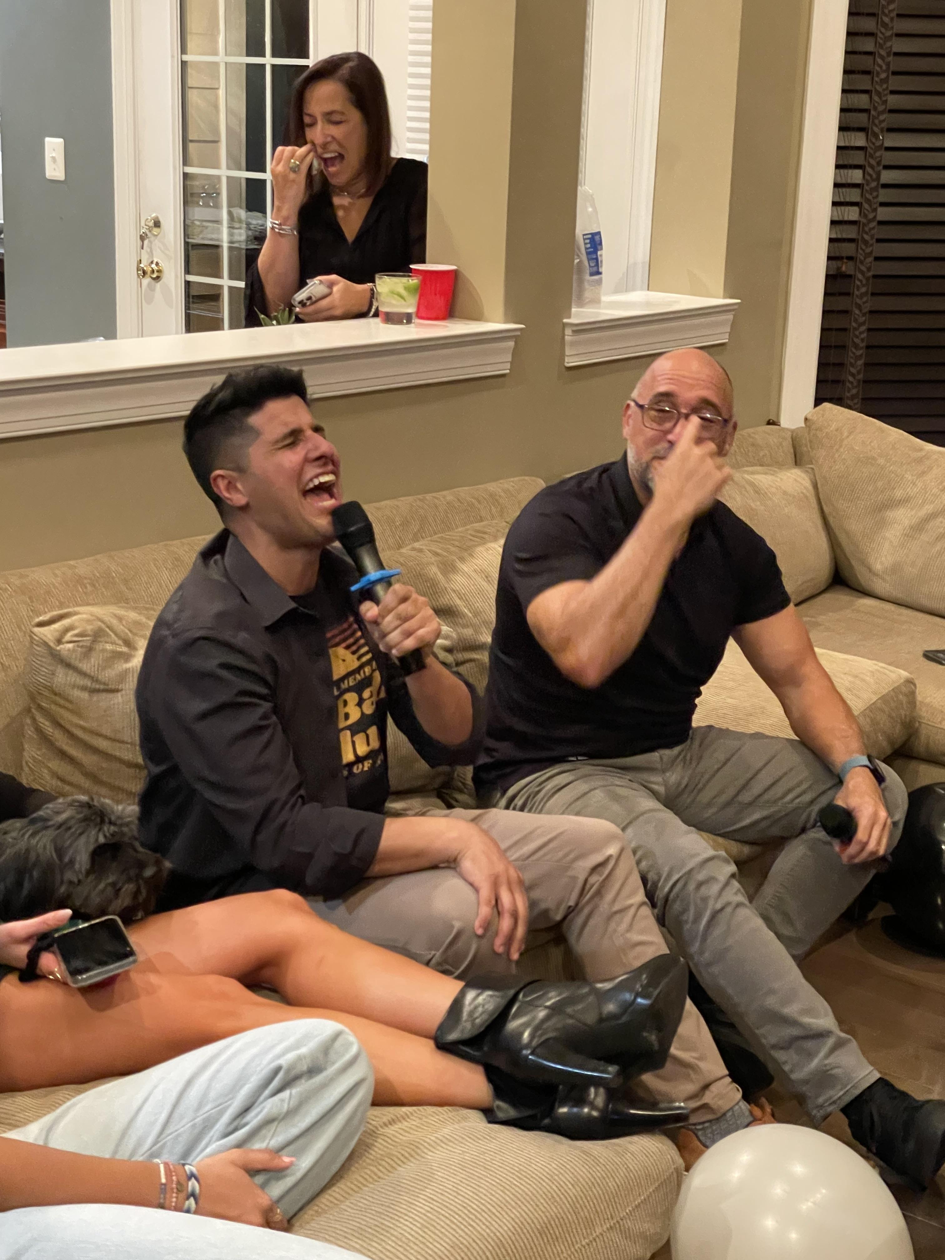 Karaoke 50th. What a blast.