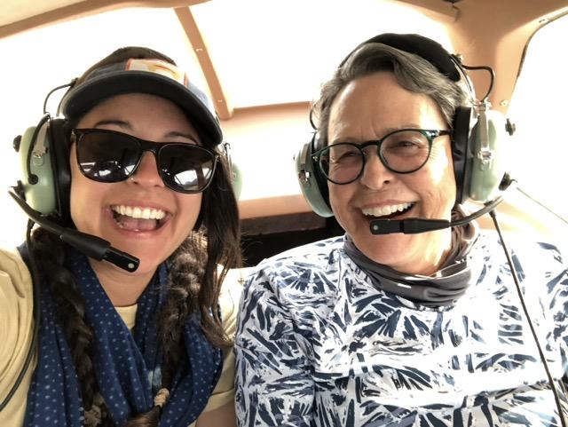 Flying over the Wrangells on …