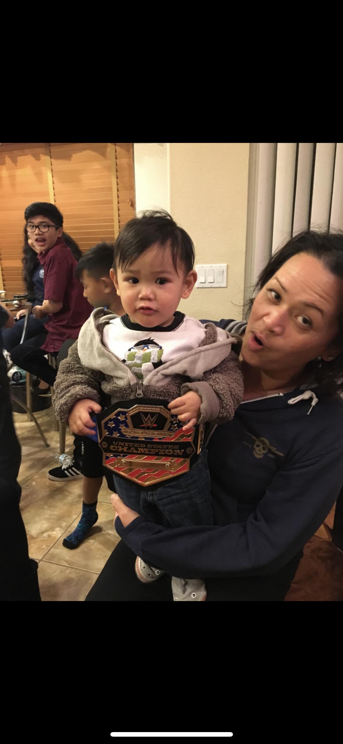 Mason and Auntie Sheila