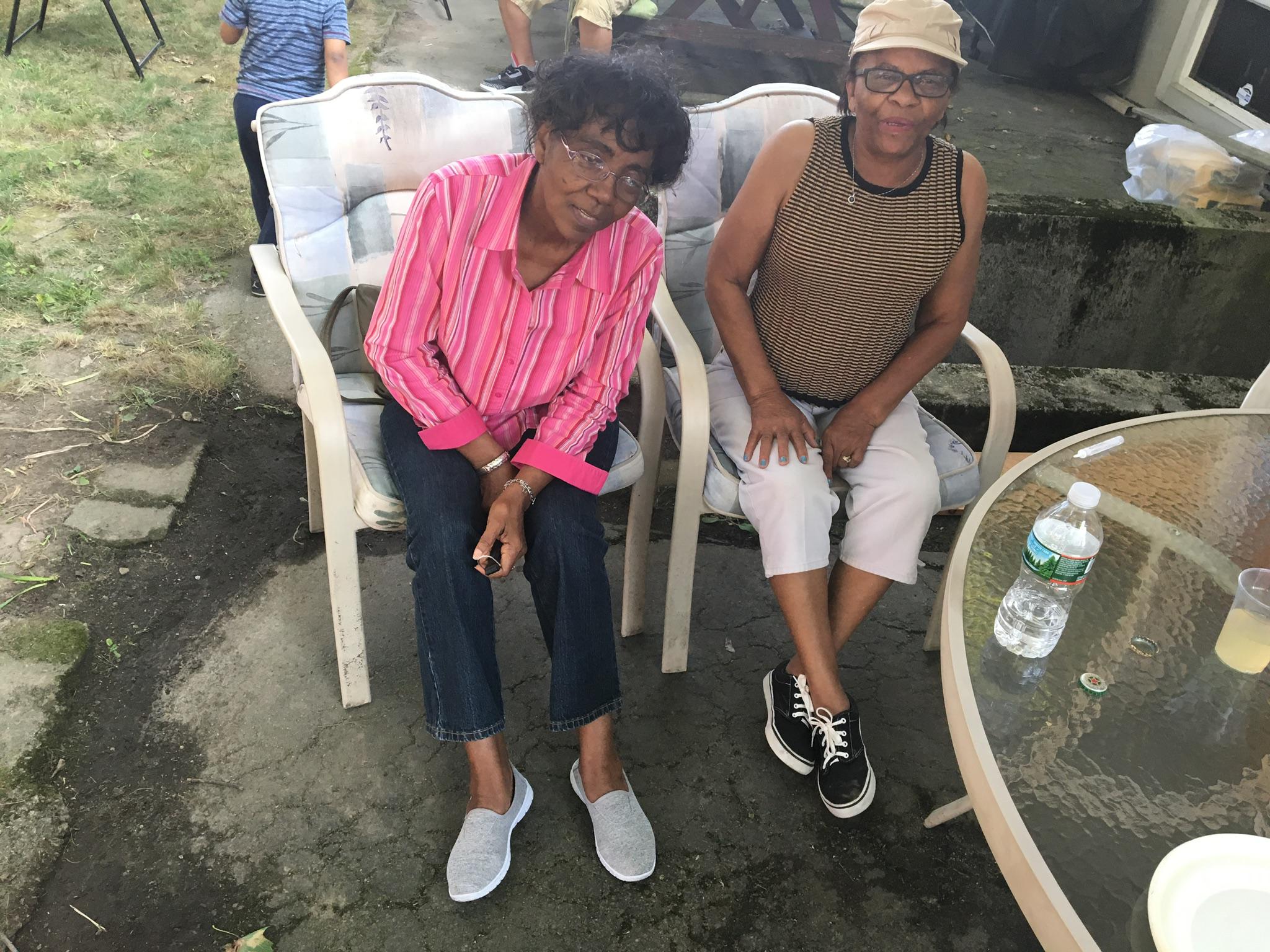 Sisters sharing at a Family c…