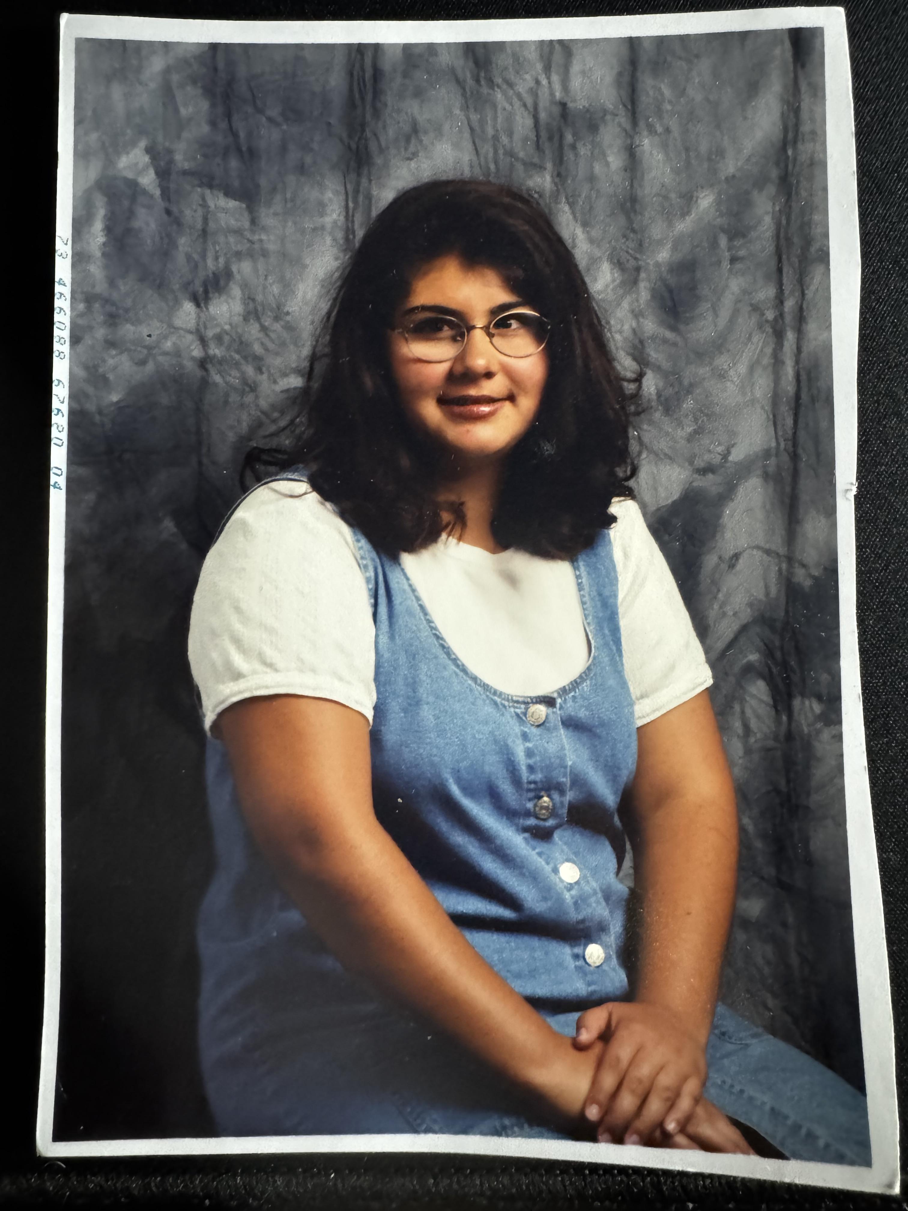 Photos take around HS age.