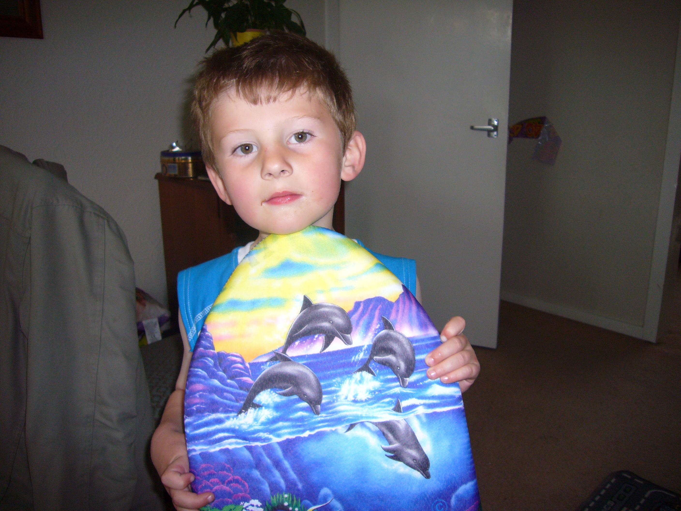 We saw a dolphin in Skiathos …