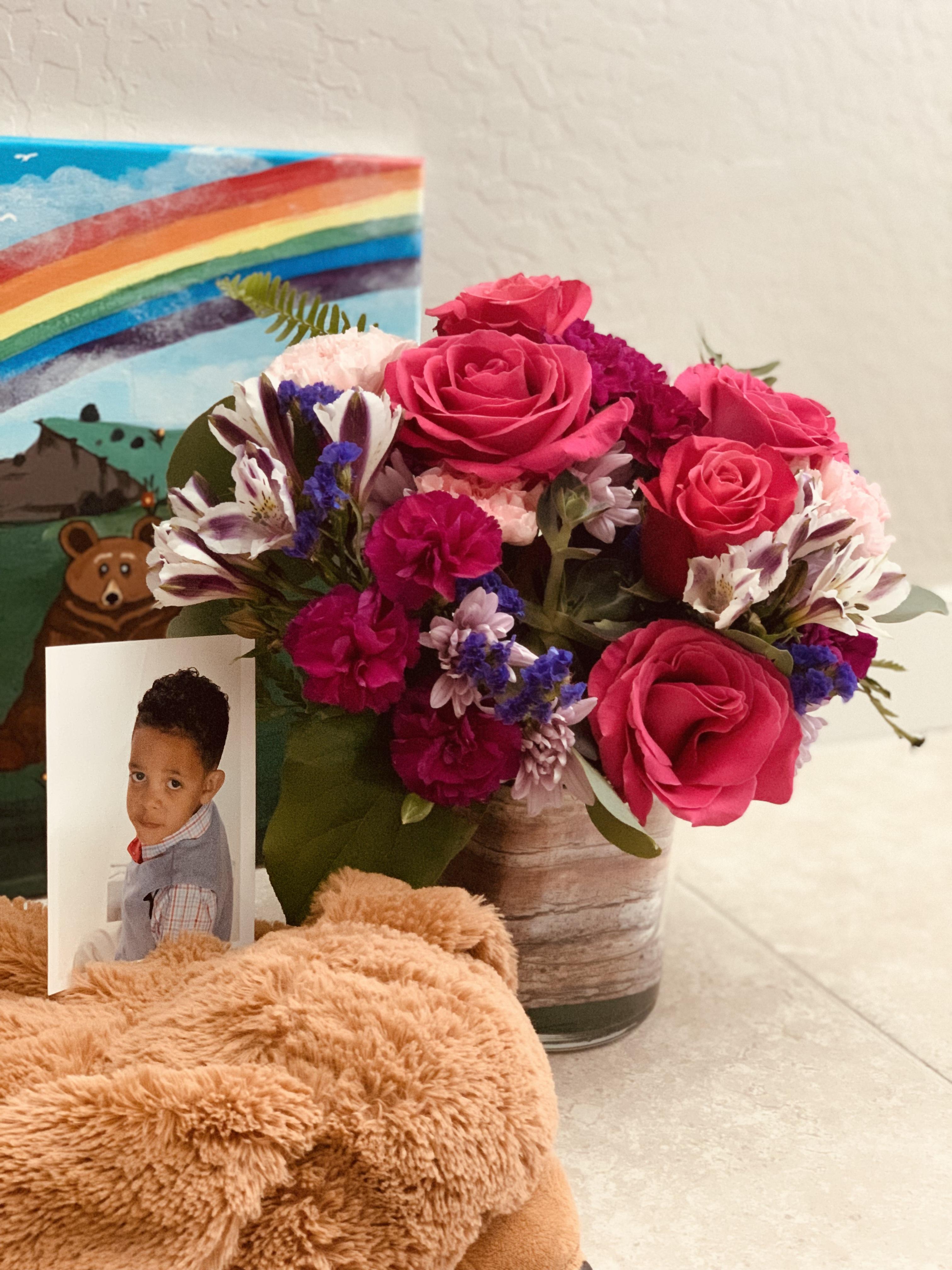 Thank you for the flowers!