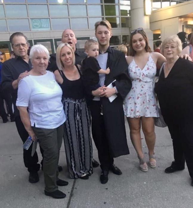 Eddie’s graduation