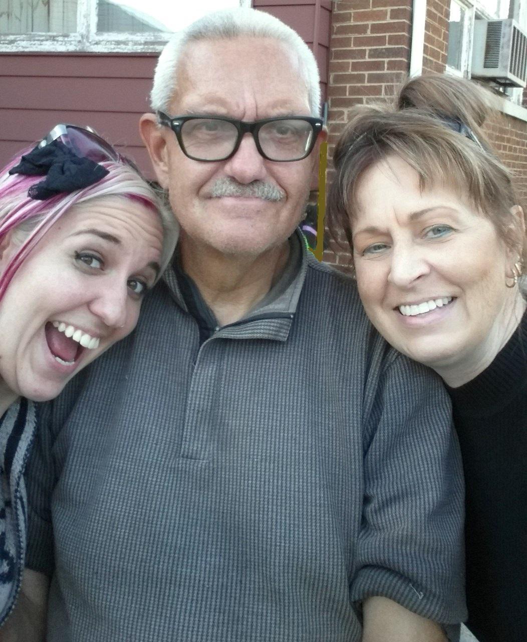 Don with his kid Sara and cou…