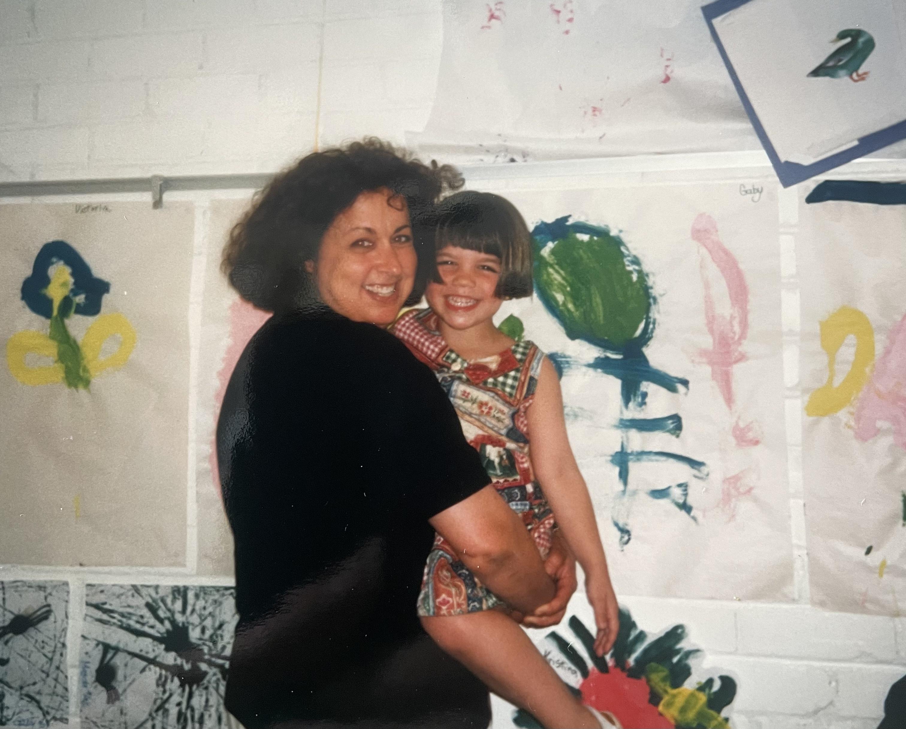 Judy was Gaby’s pre school te…