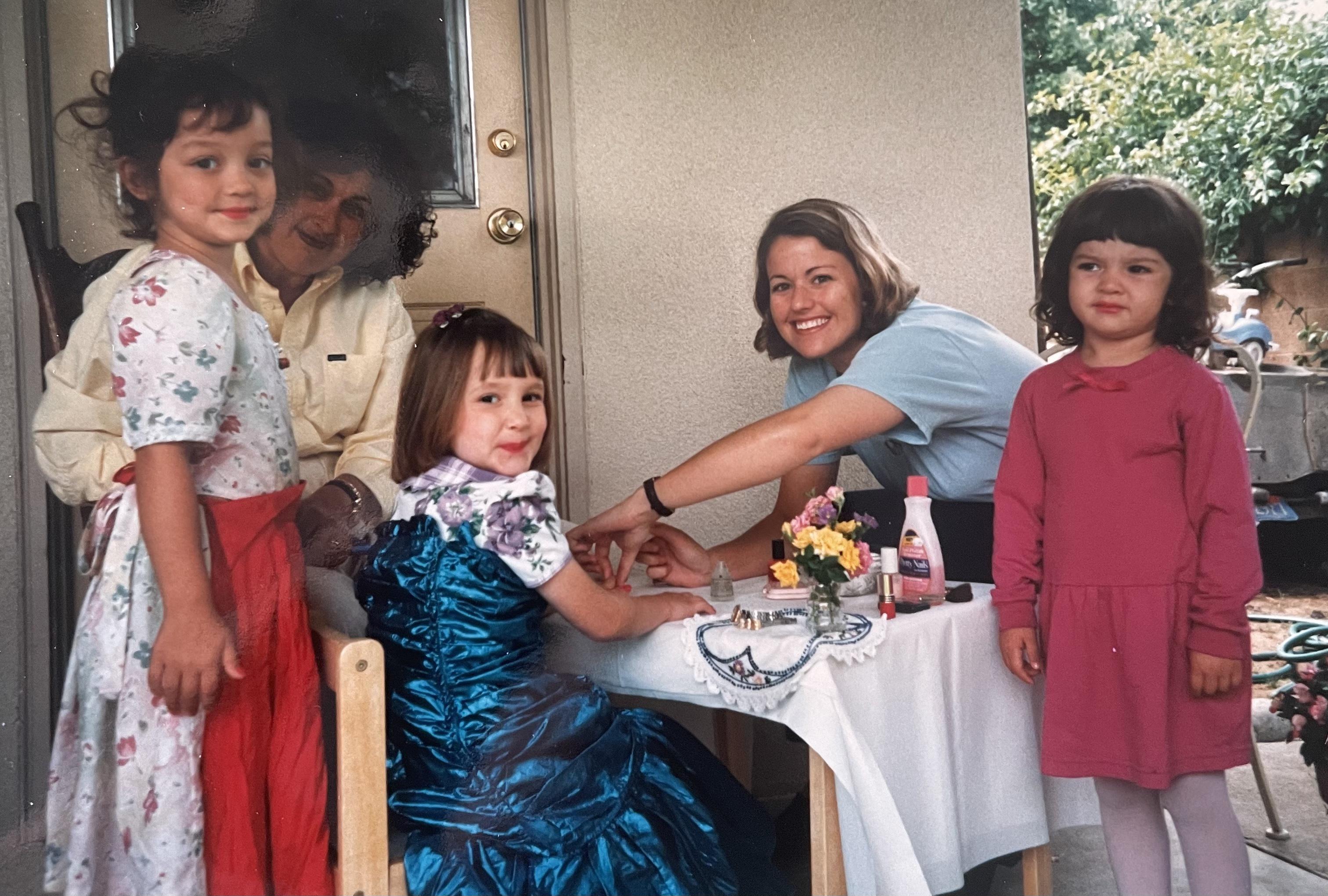 Judy and Cortney running the …