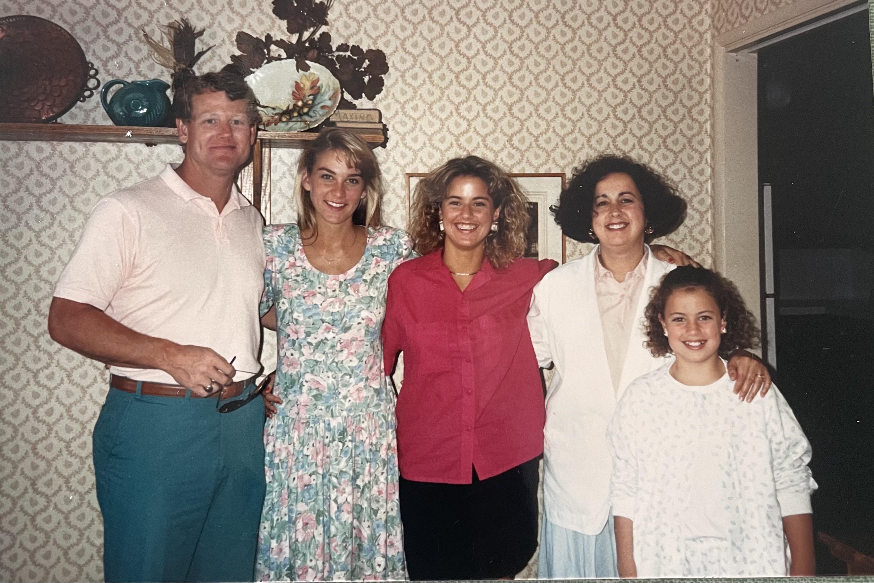 Pic with the Coopers at my Hi…