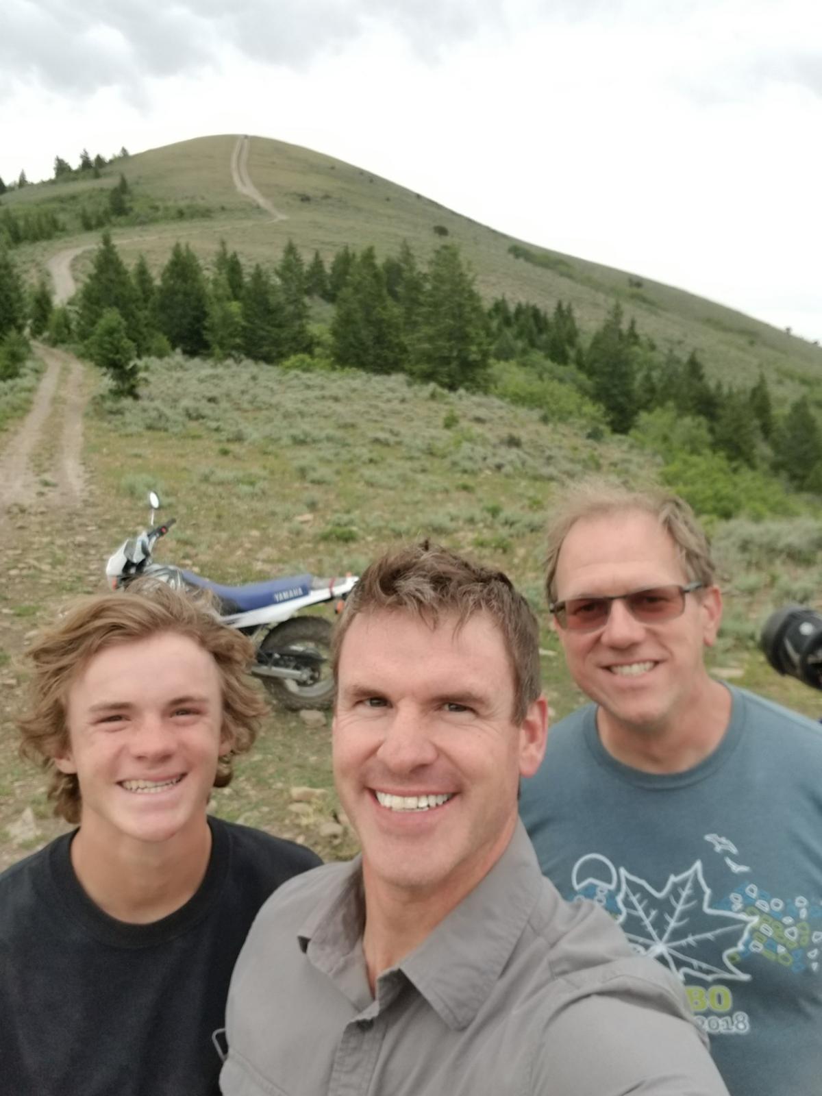 We went trail riding with Jar…