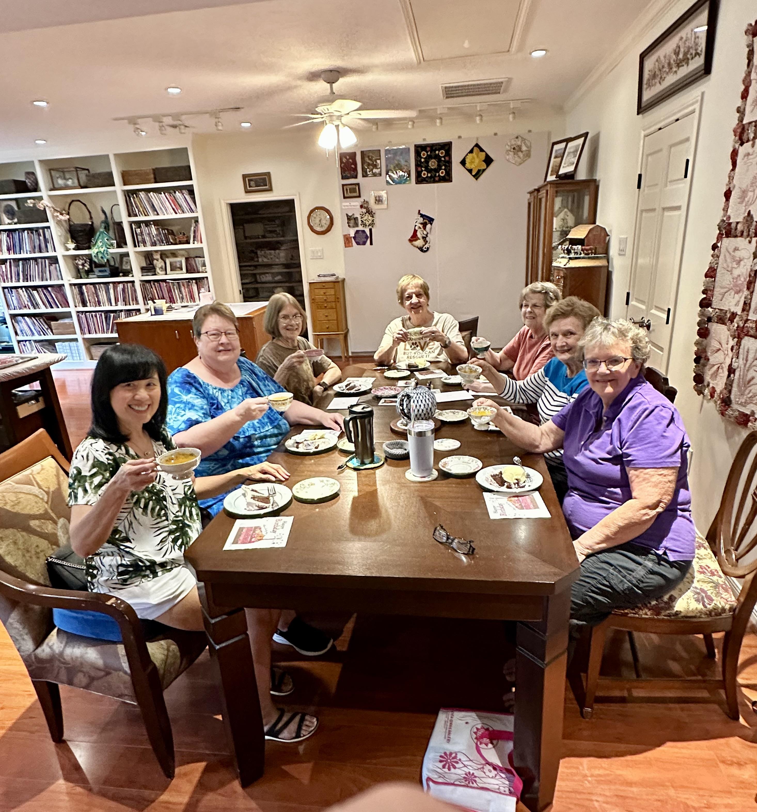 Val’s birthday tea party