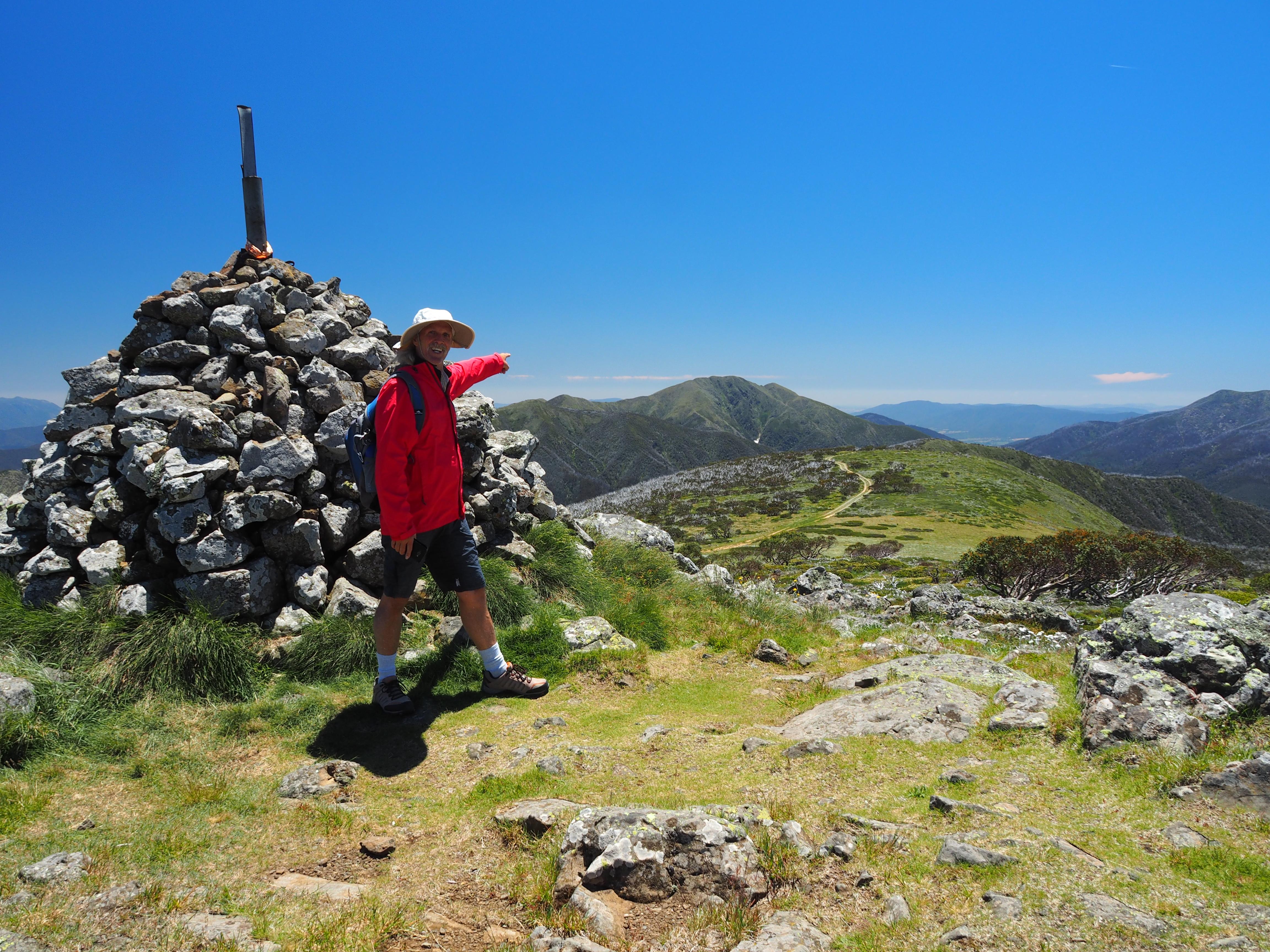 hiking in the Victorian alps …