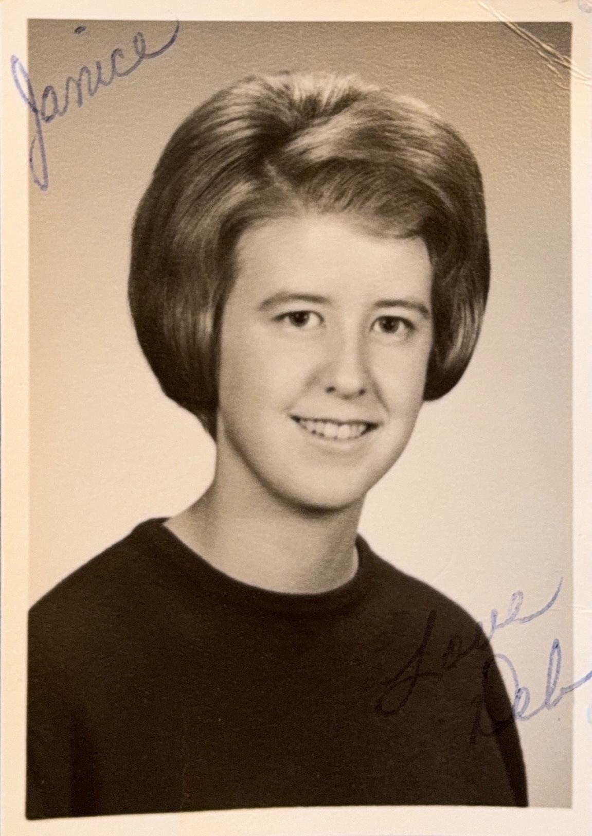 High School graduation photo