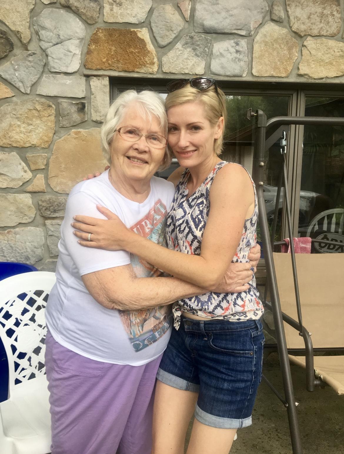 A wonderful visit with grandm…