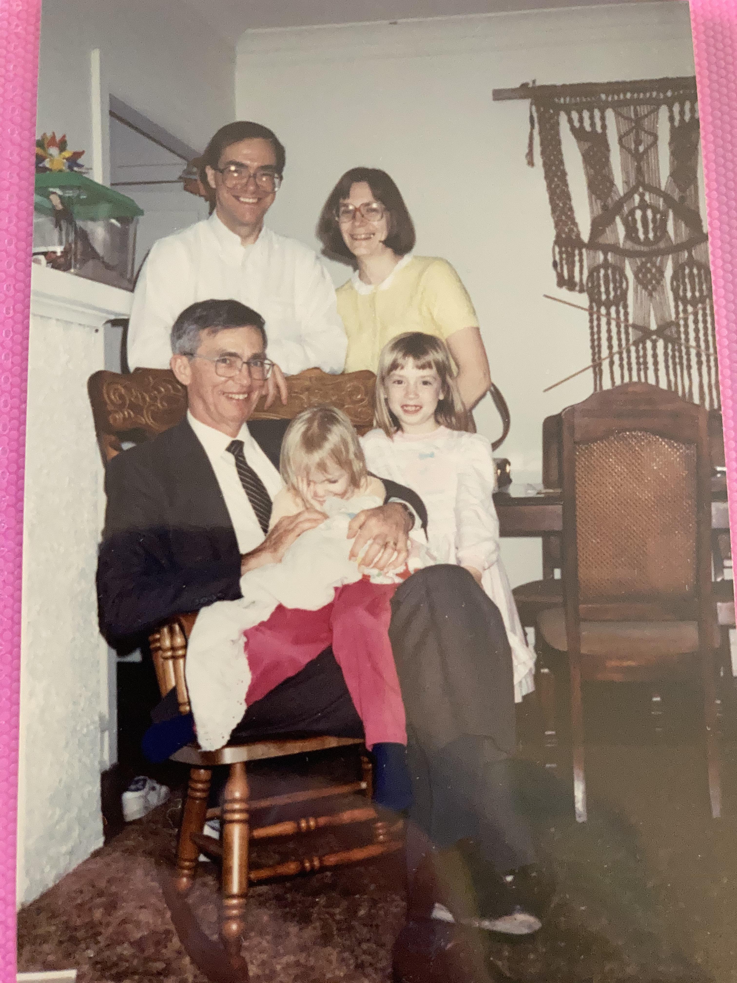 Grandad with Steve, Susan, Pa…