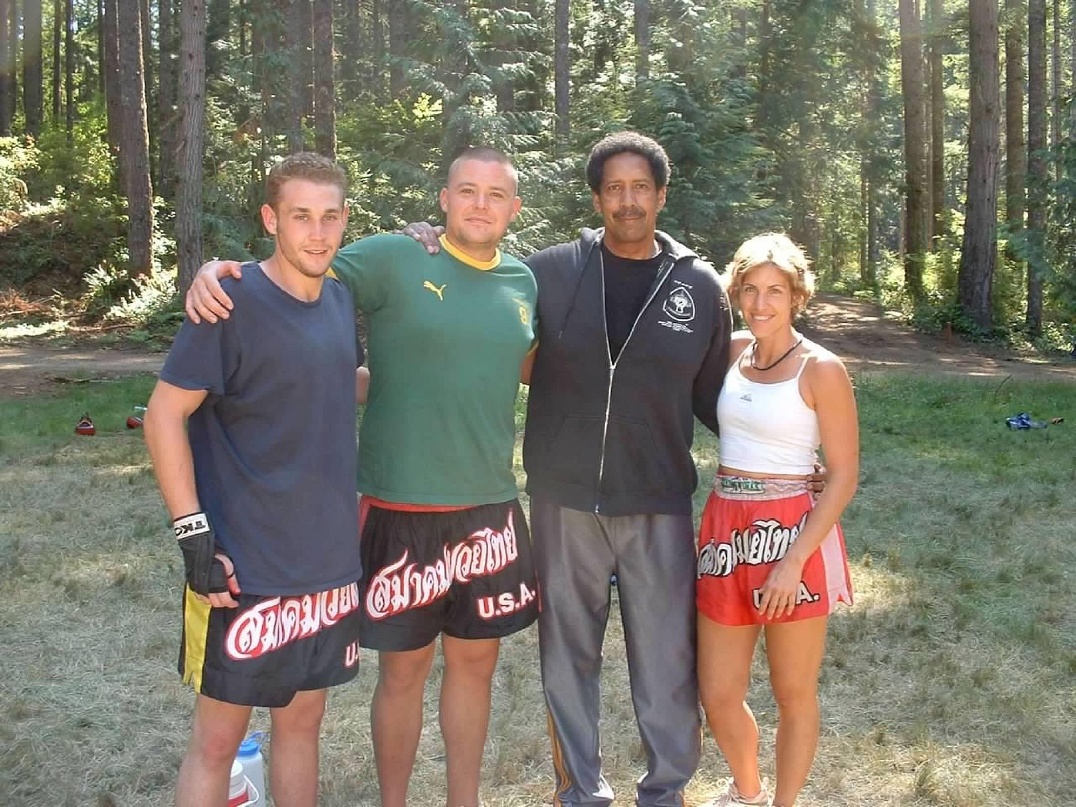 With boxing- martial art grea…